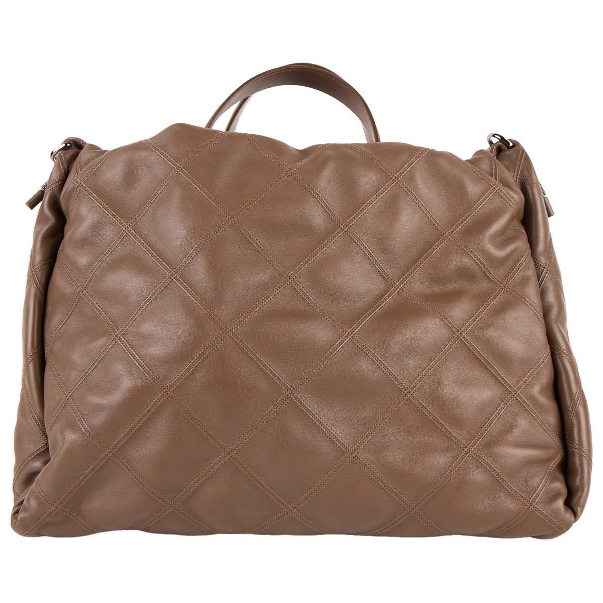 Leather tote