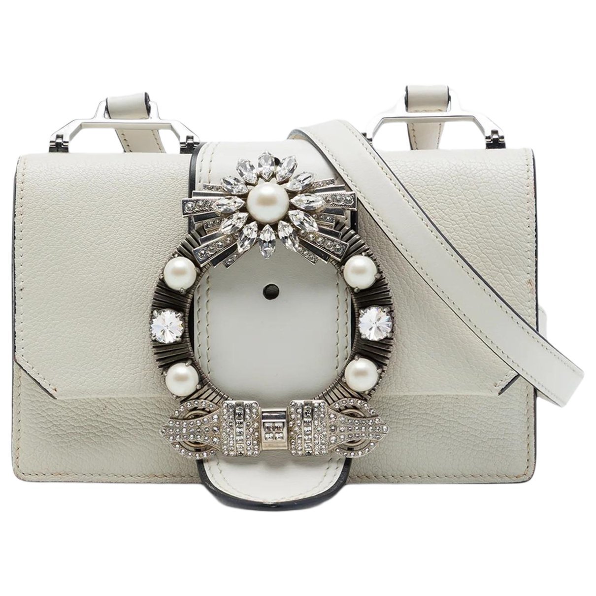 Madras leather bag