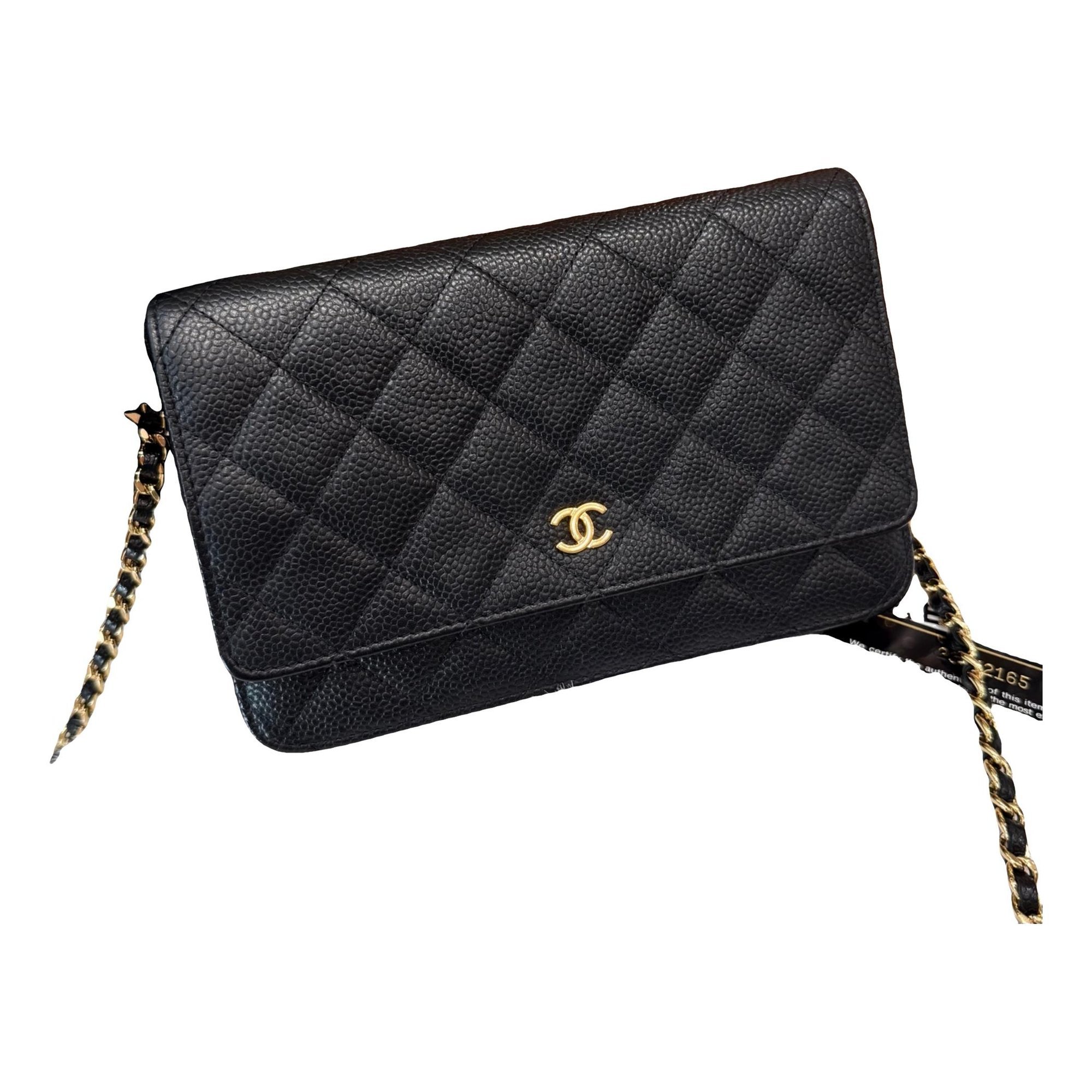 Wallet On Chain Timeless/Classique leather crossbody bag