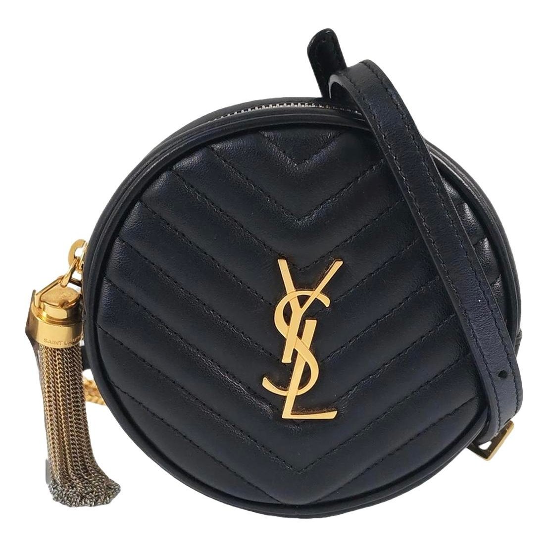 Vinyle leather crossbody bag