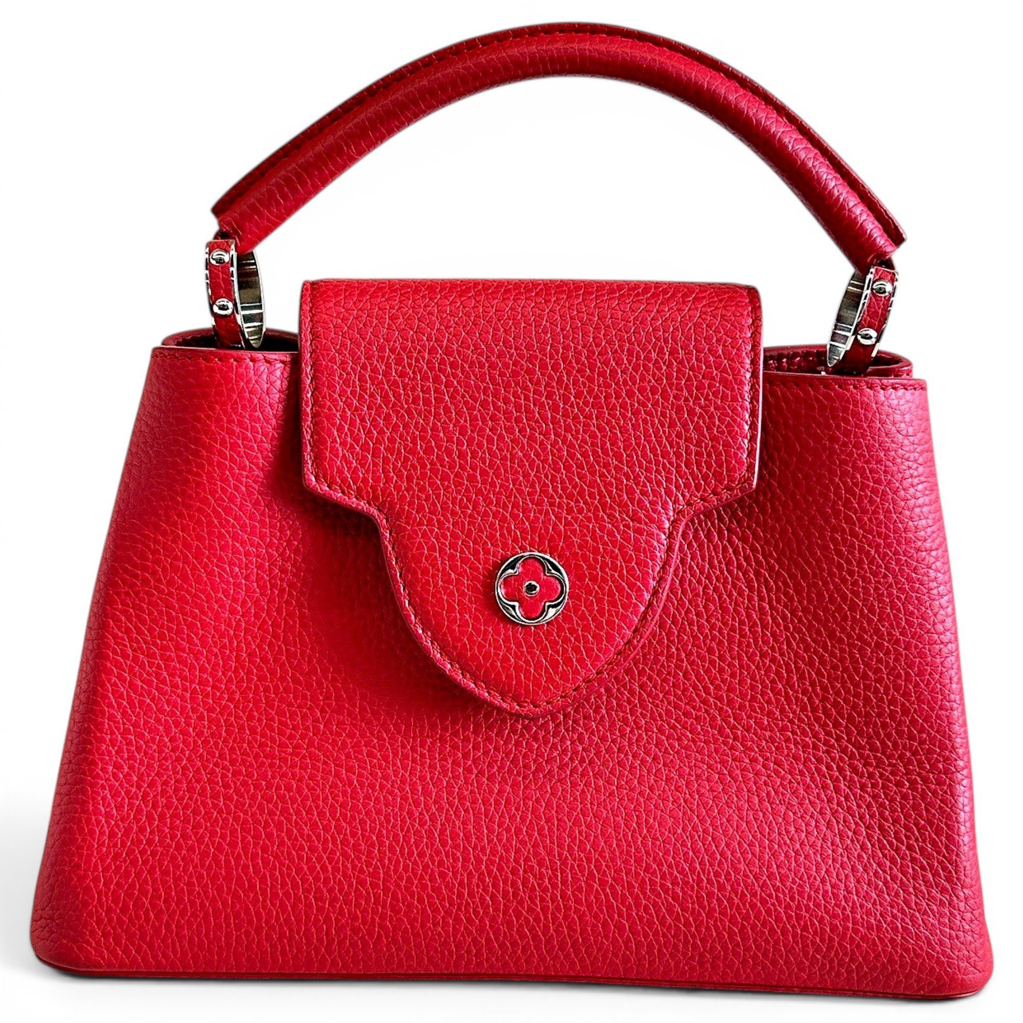Capucines leather handbag