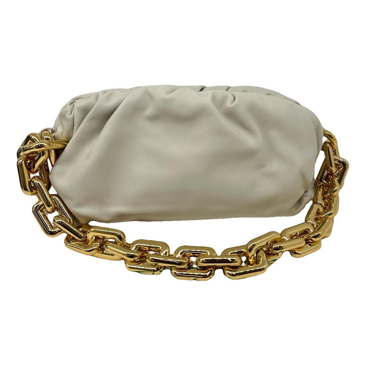 Chain Pouch leather handbag