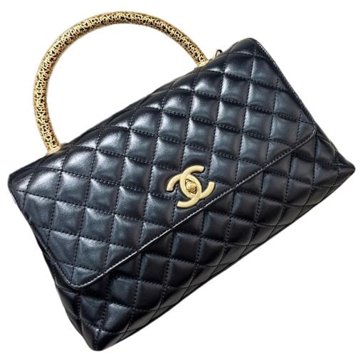 Coco Handle leather handbag