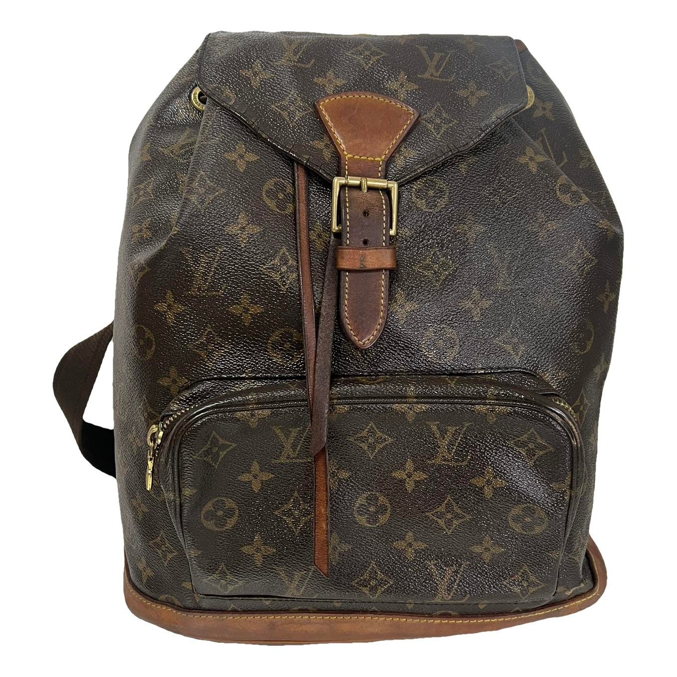 Montsouris Vintage cloth backpack