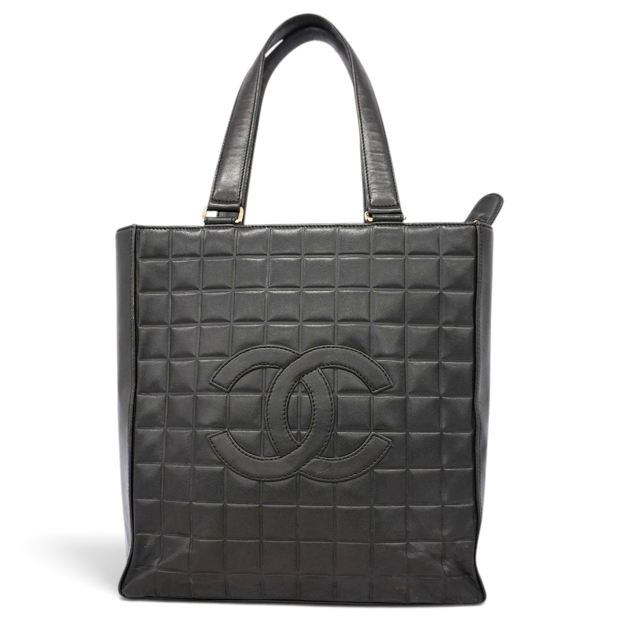 Leather tote