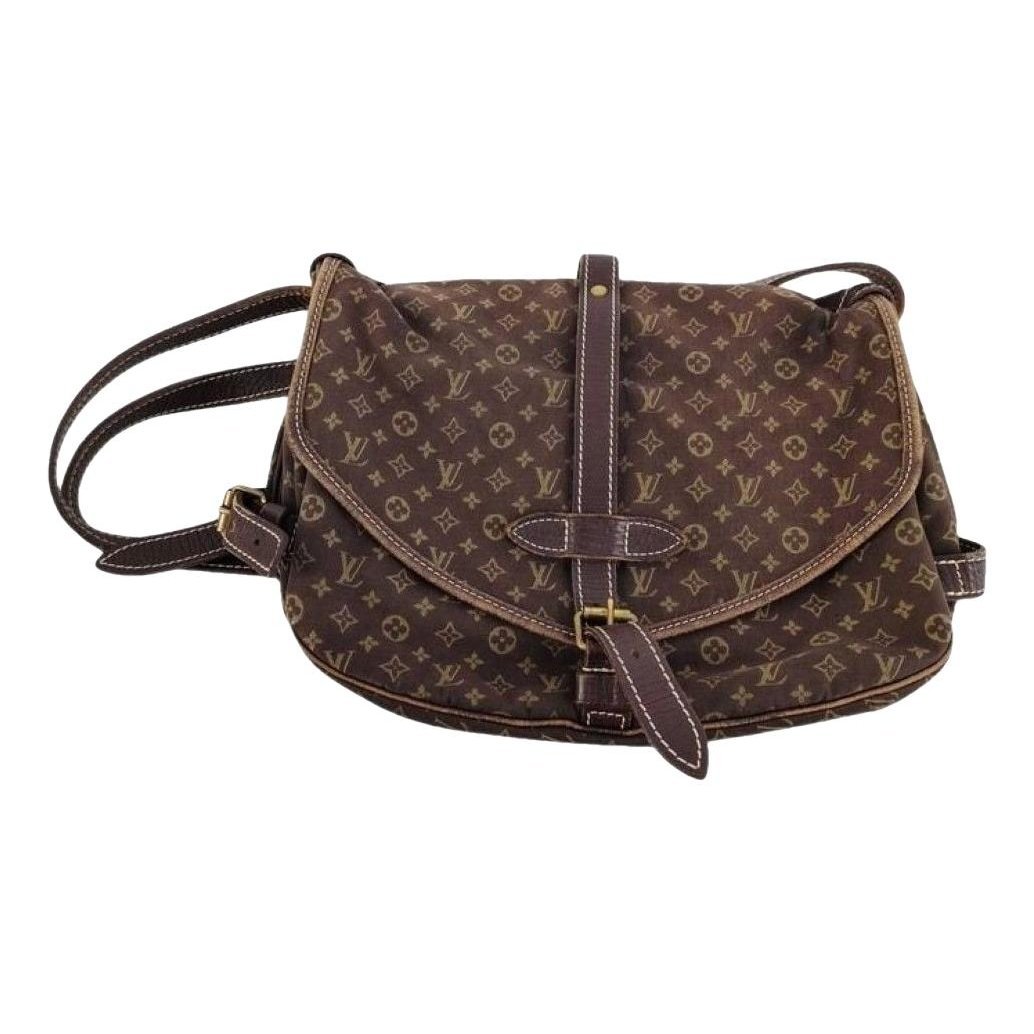 Saumur leather crossbody bag