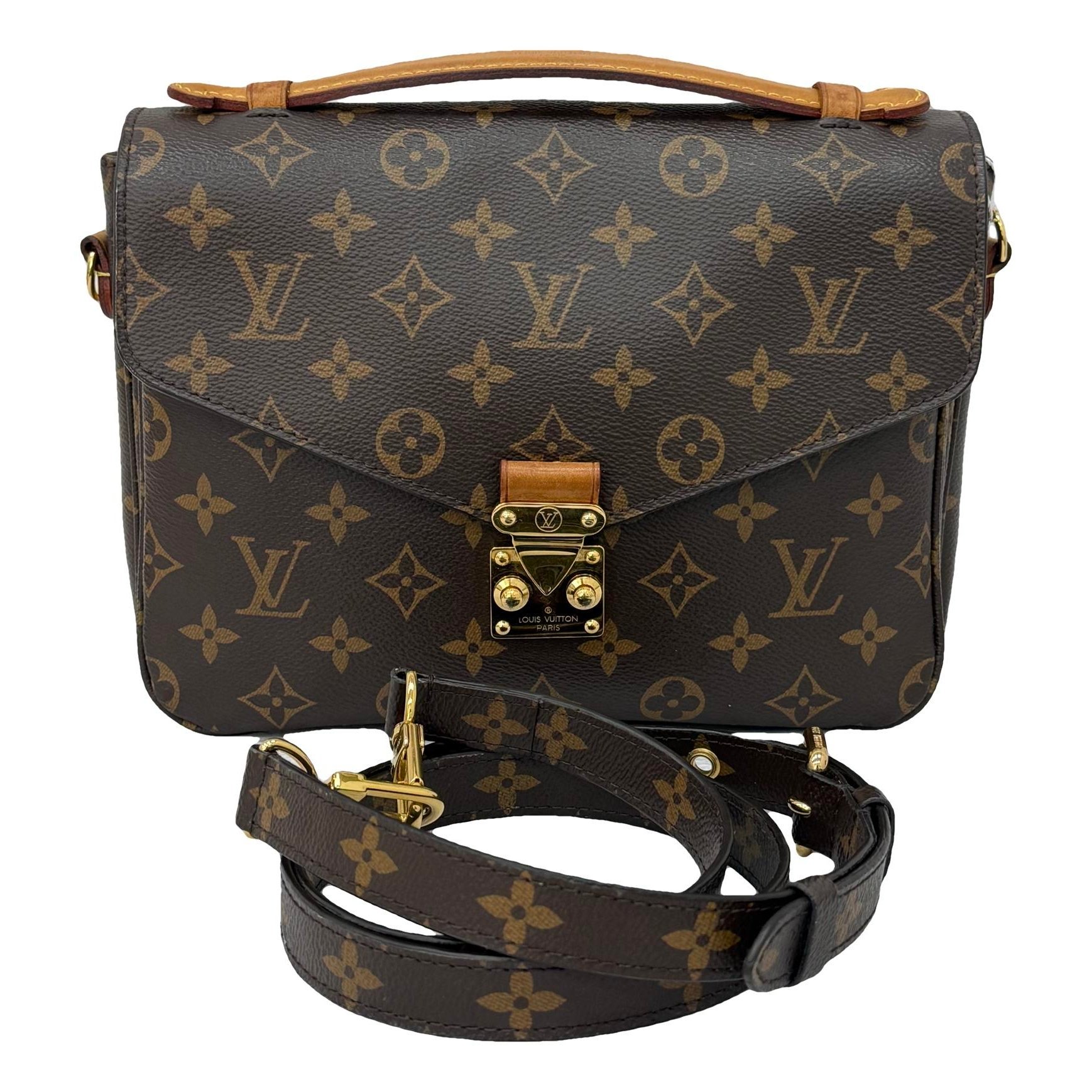 Metis leather handbag