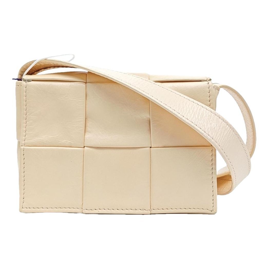 Cassette leather crossbody bag