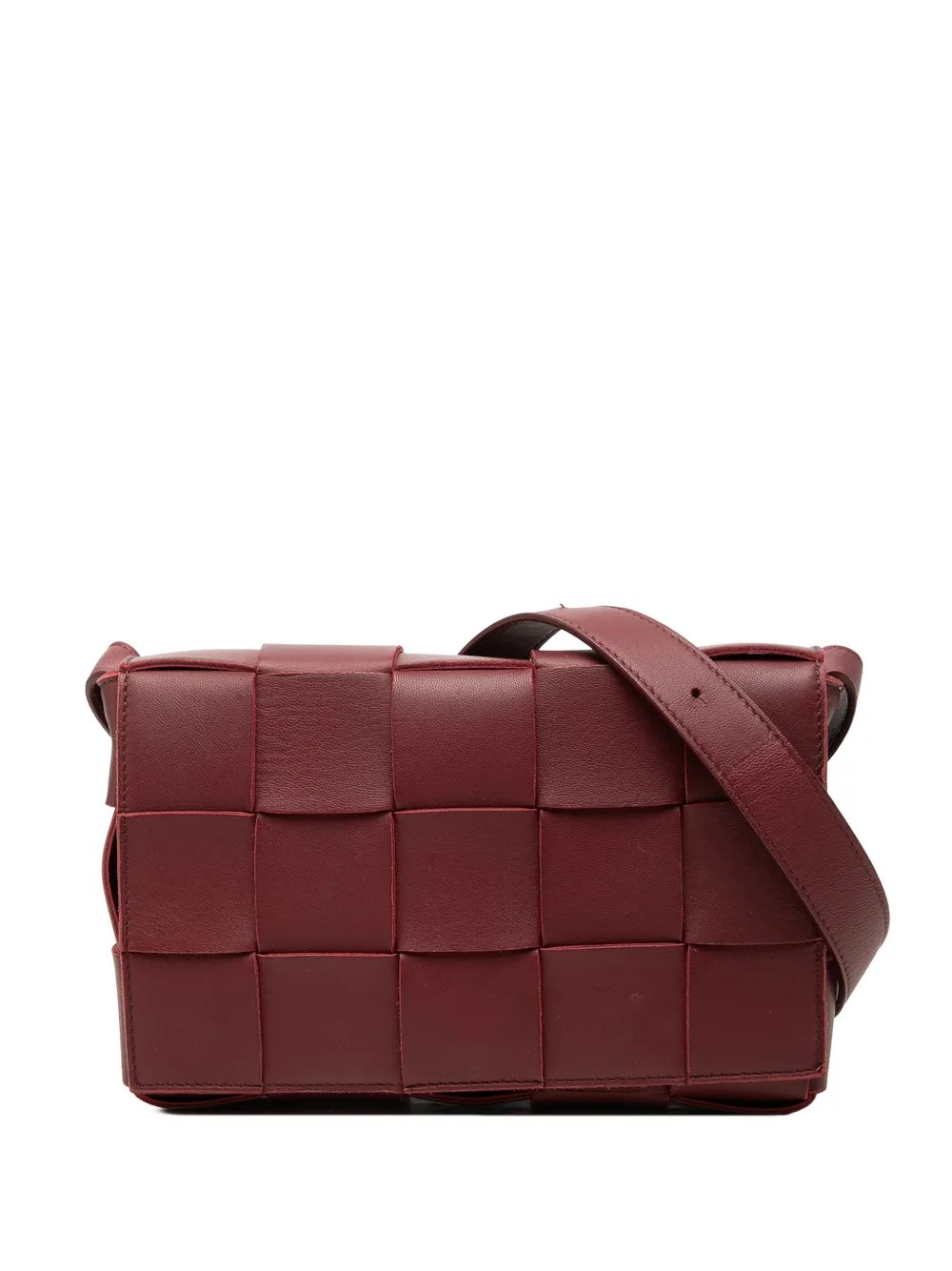 Bottega Veneta 2012-2026 Nappa Intrecciato Cassette crossbody bag