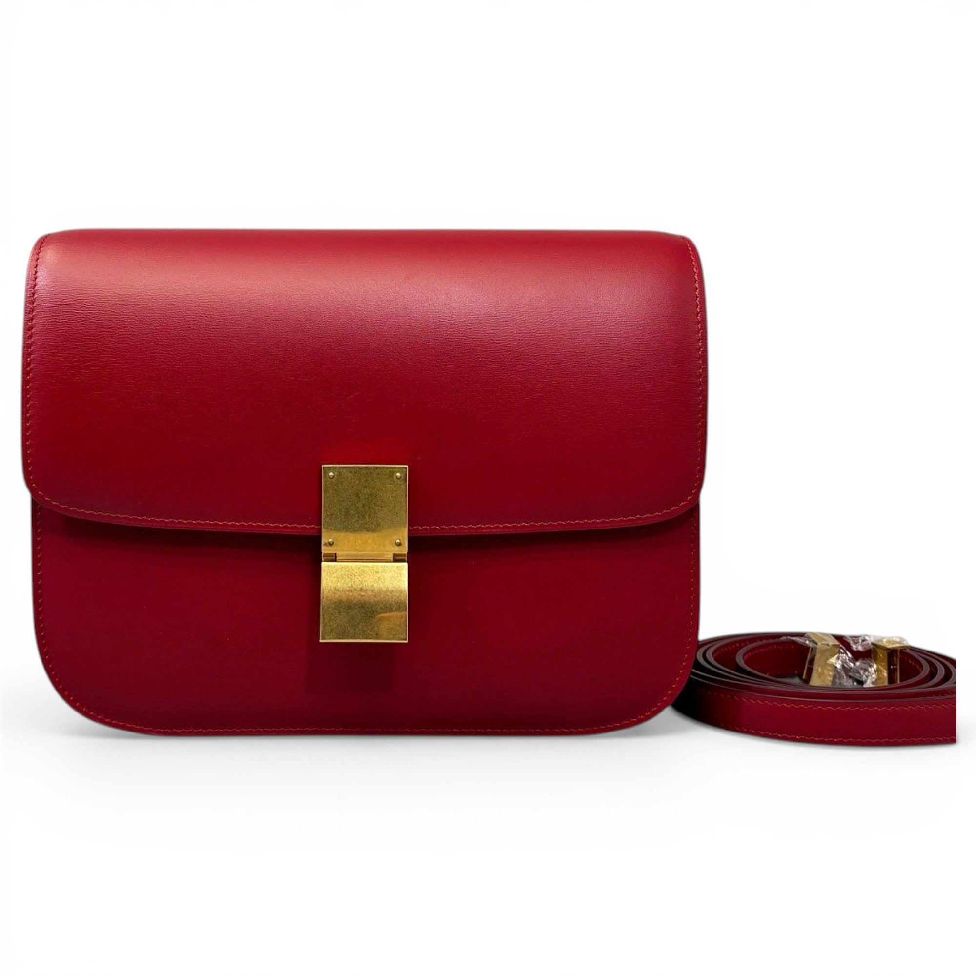 Classic leather handbag