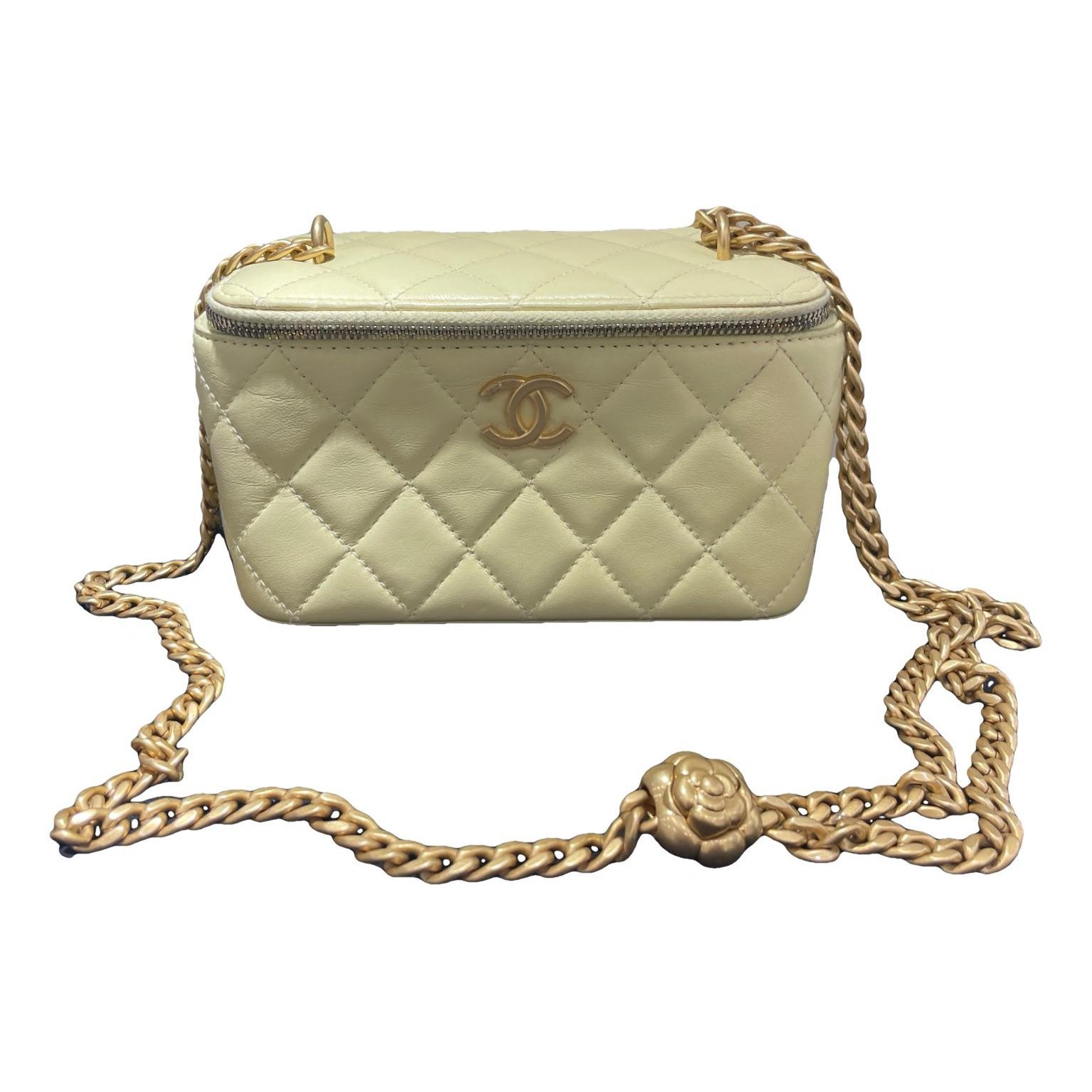 Trendy CC Vanity leather handbag