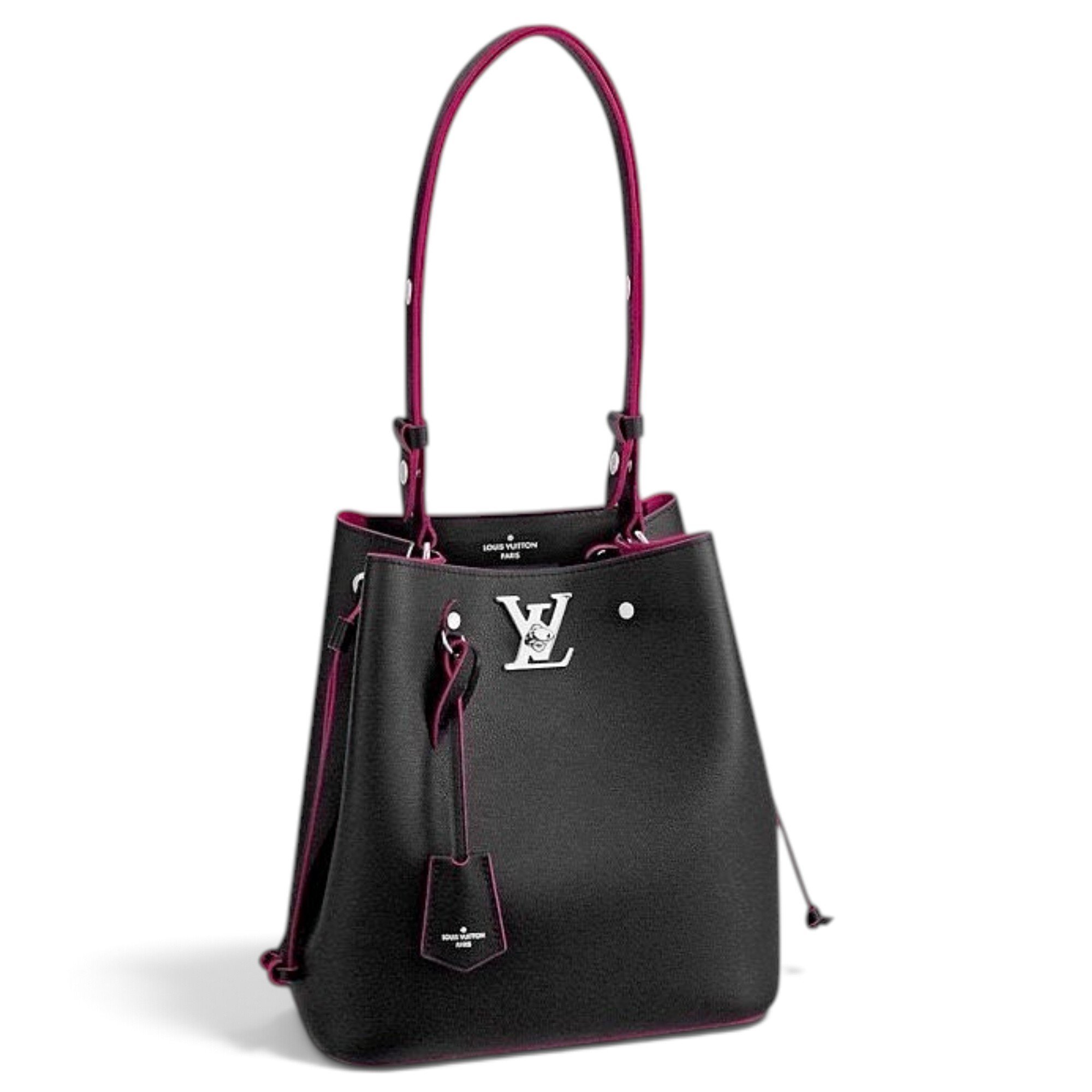 Louis Vuitton Lockme Bucket leather handbag