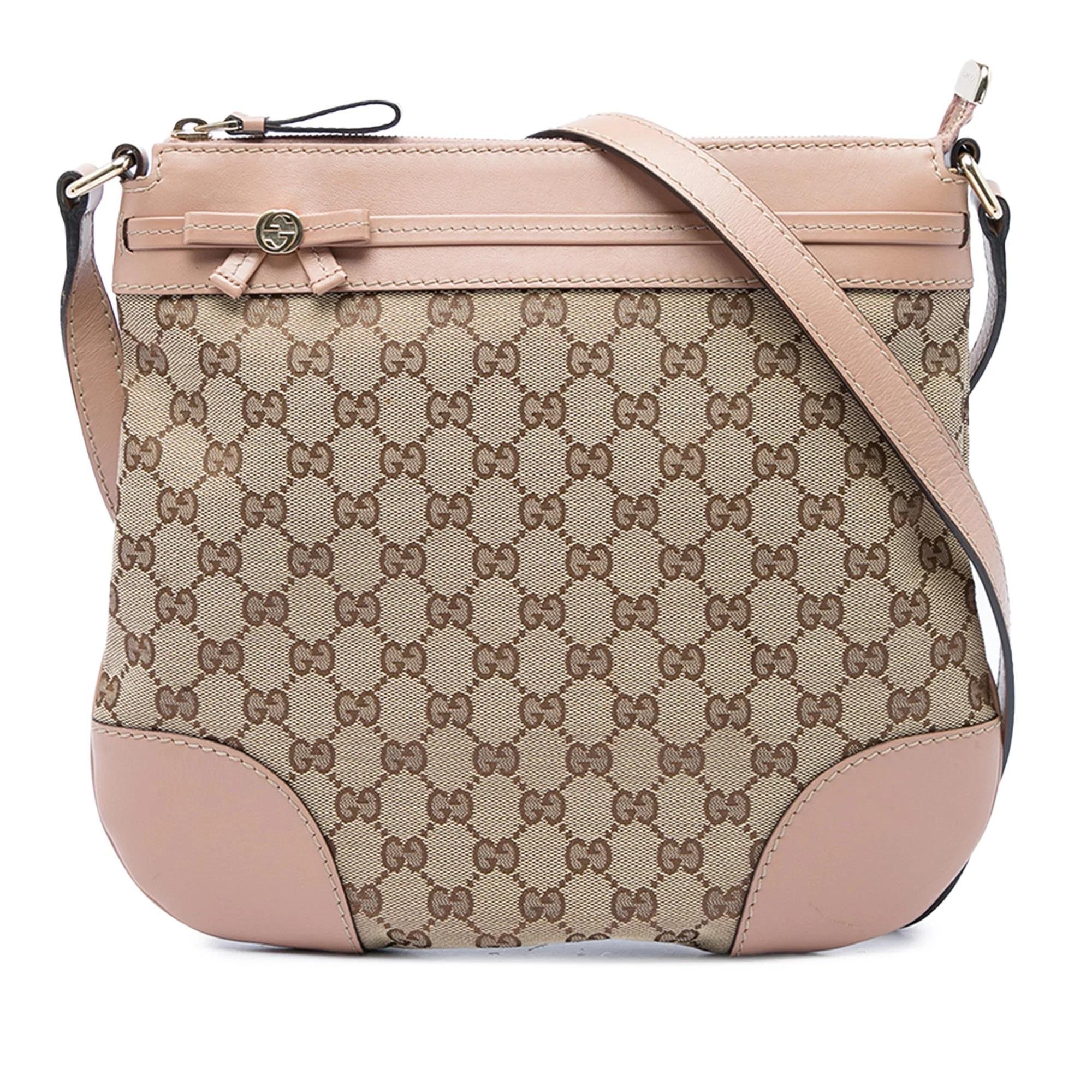 Gucci B leather handbag