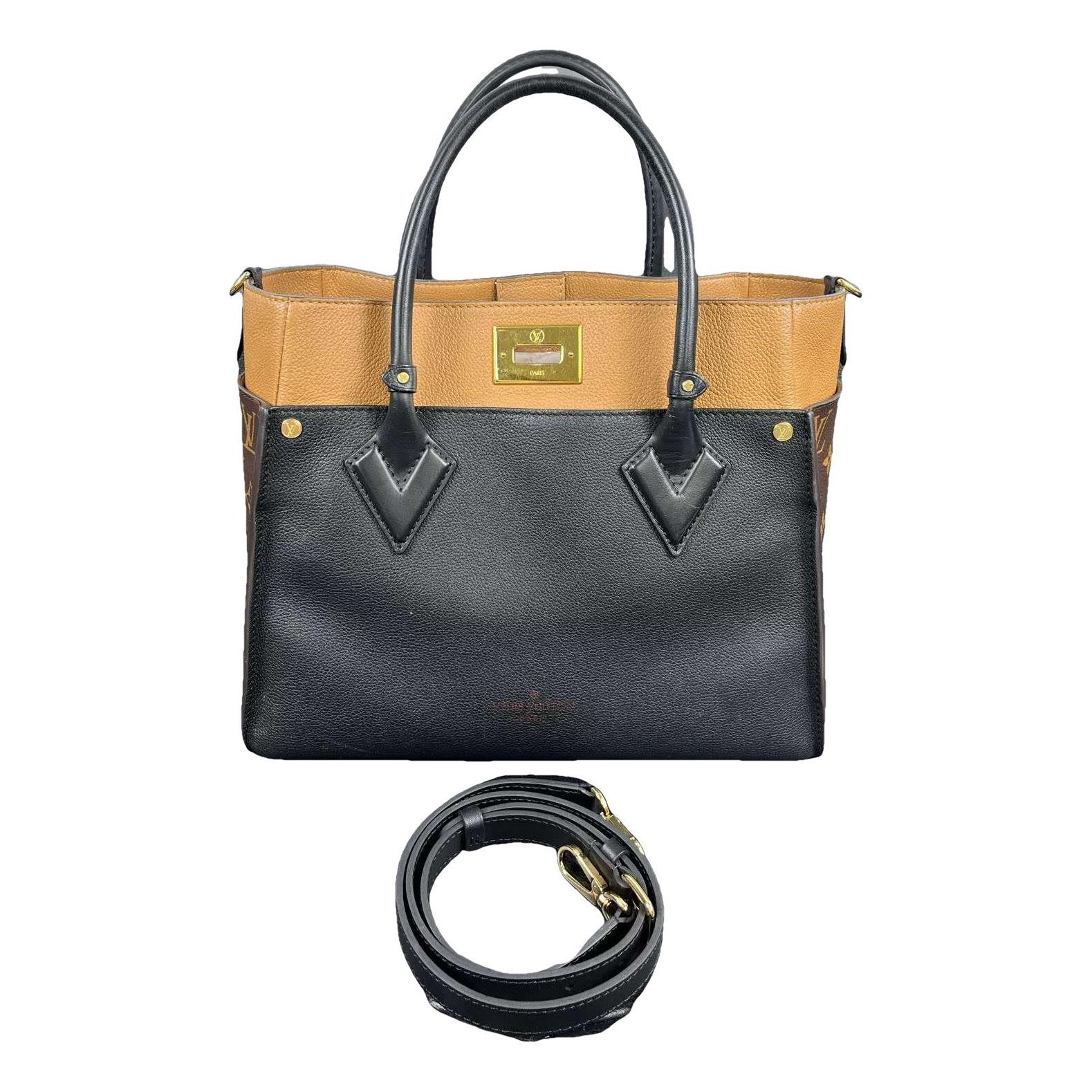 On My Side leather handbag