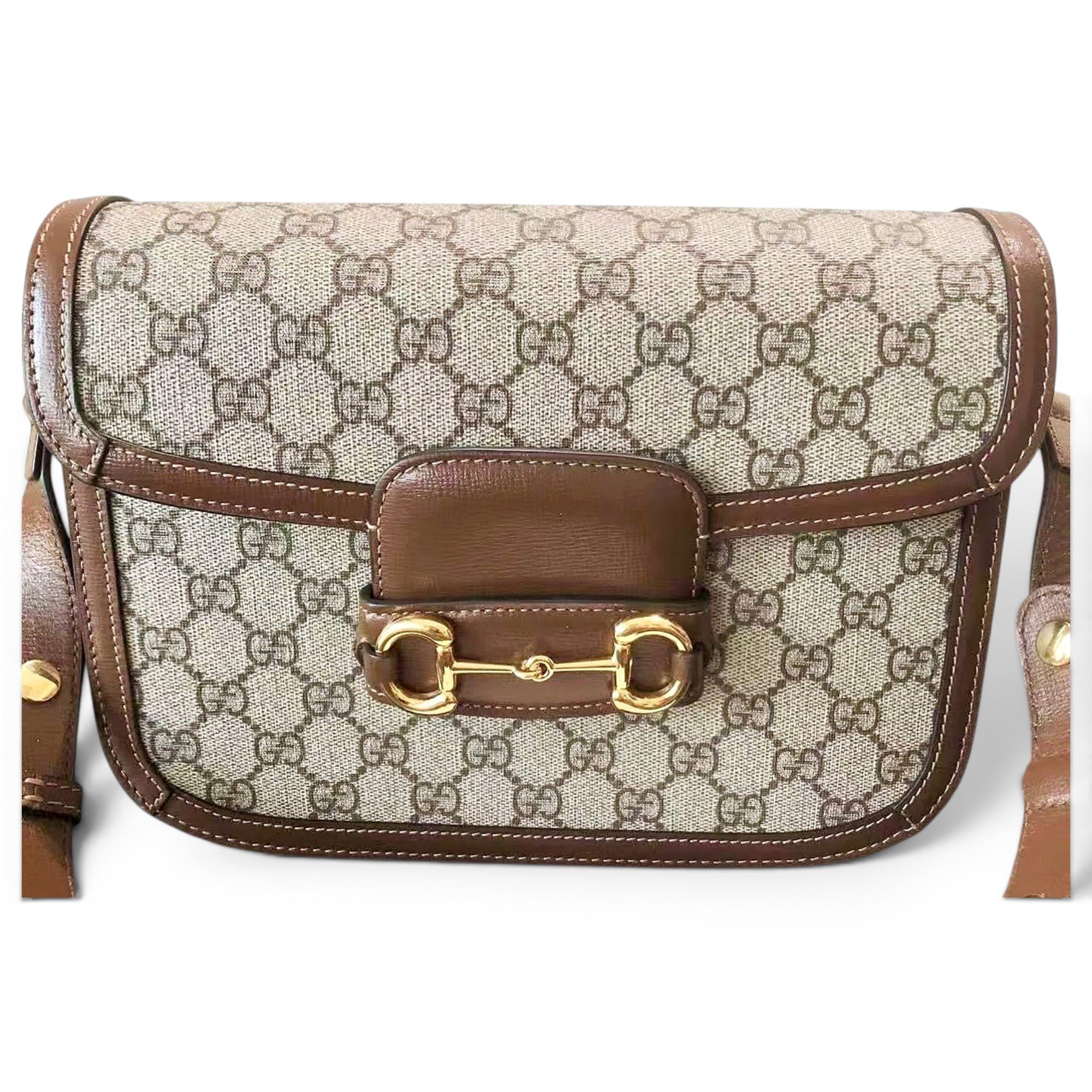 1955 leather handbag