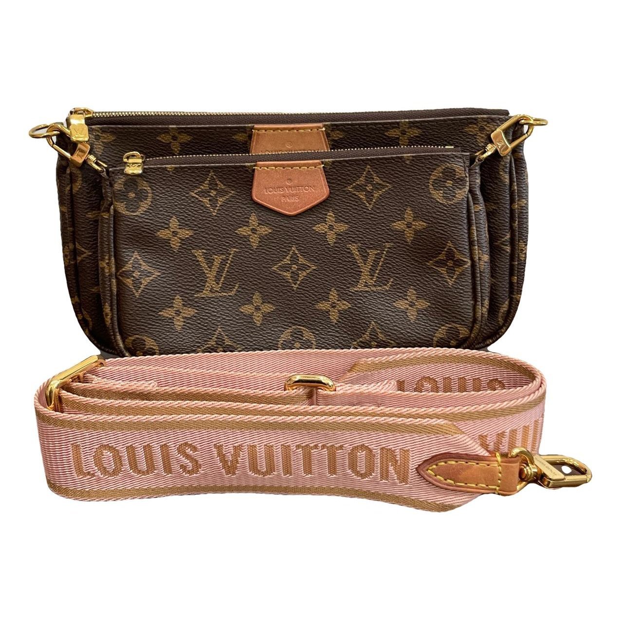 Multi Pochette Accessoires leather handbag