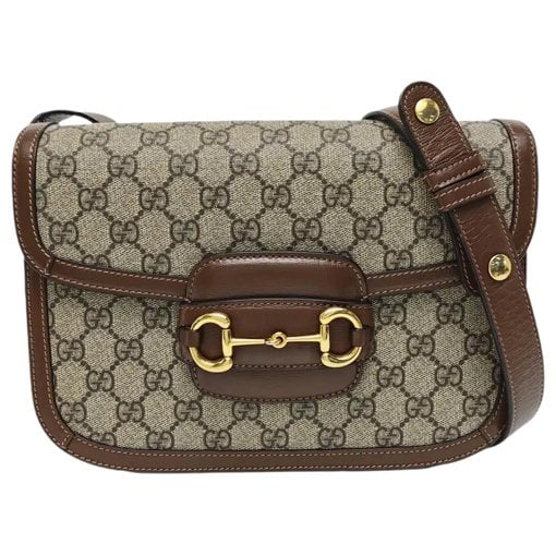 Handle Horsebit 1955 leather handbag