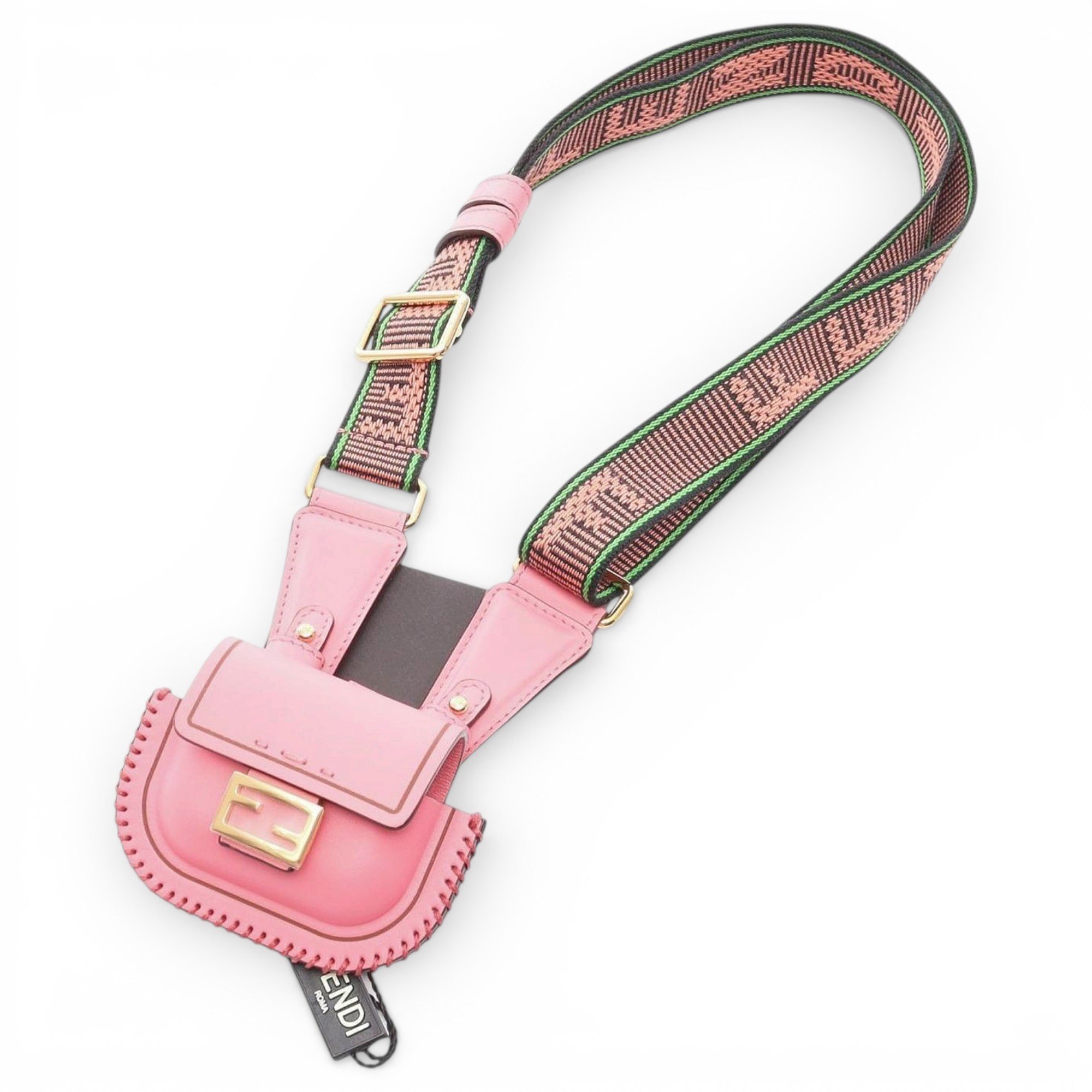 Baguette leather mini bag