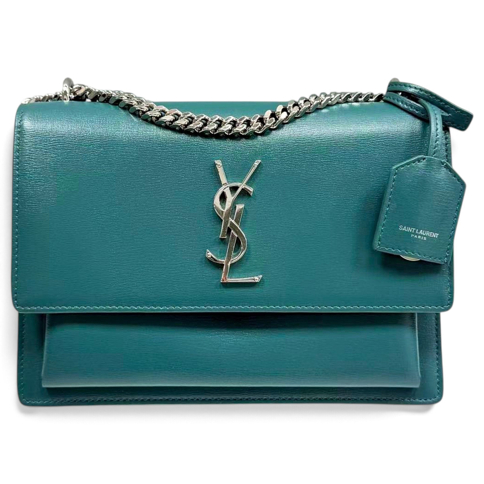 Sunset leather handbag