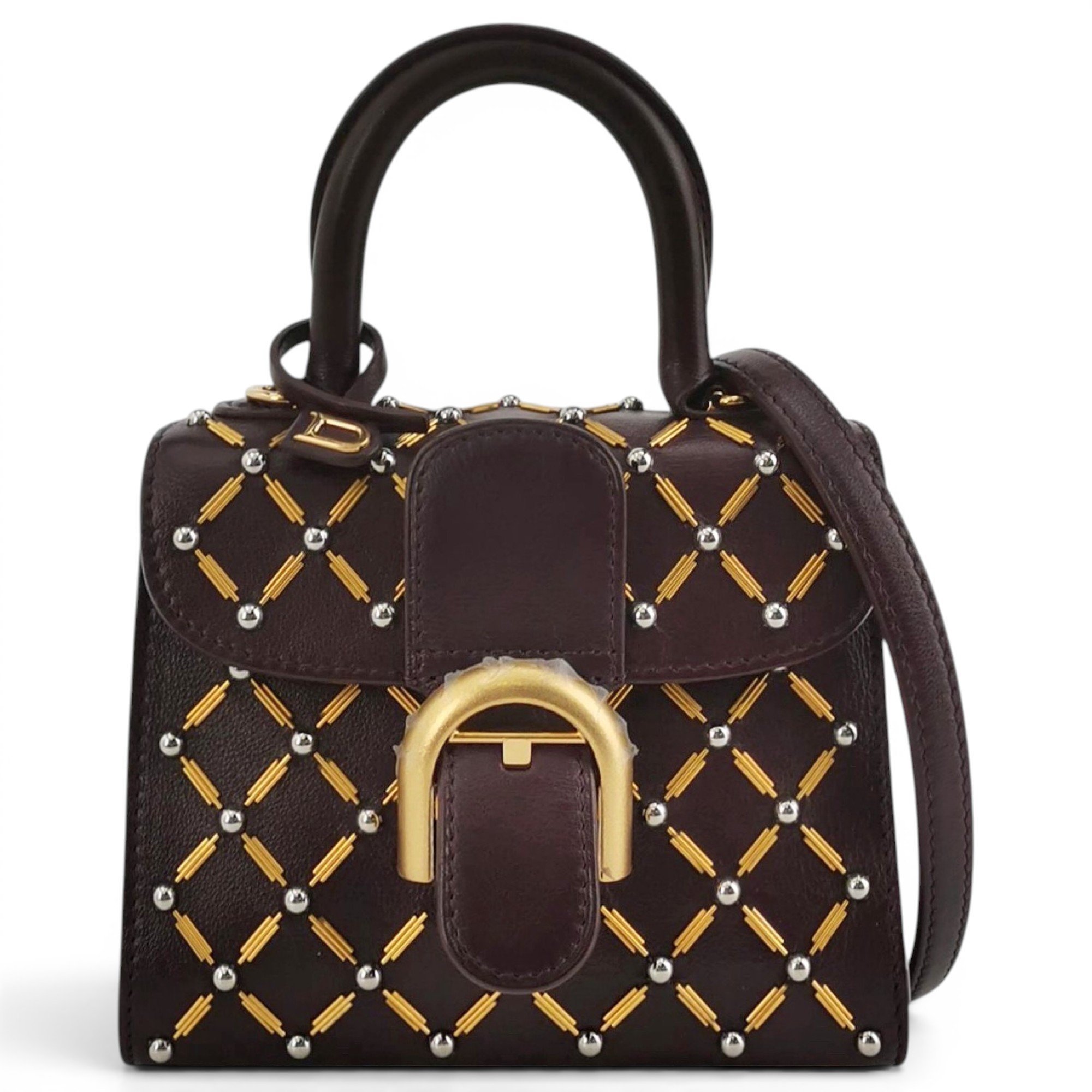 Brillant leather handbag