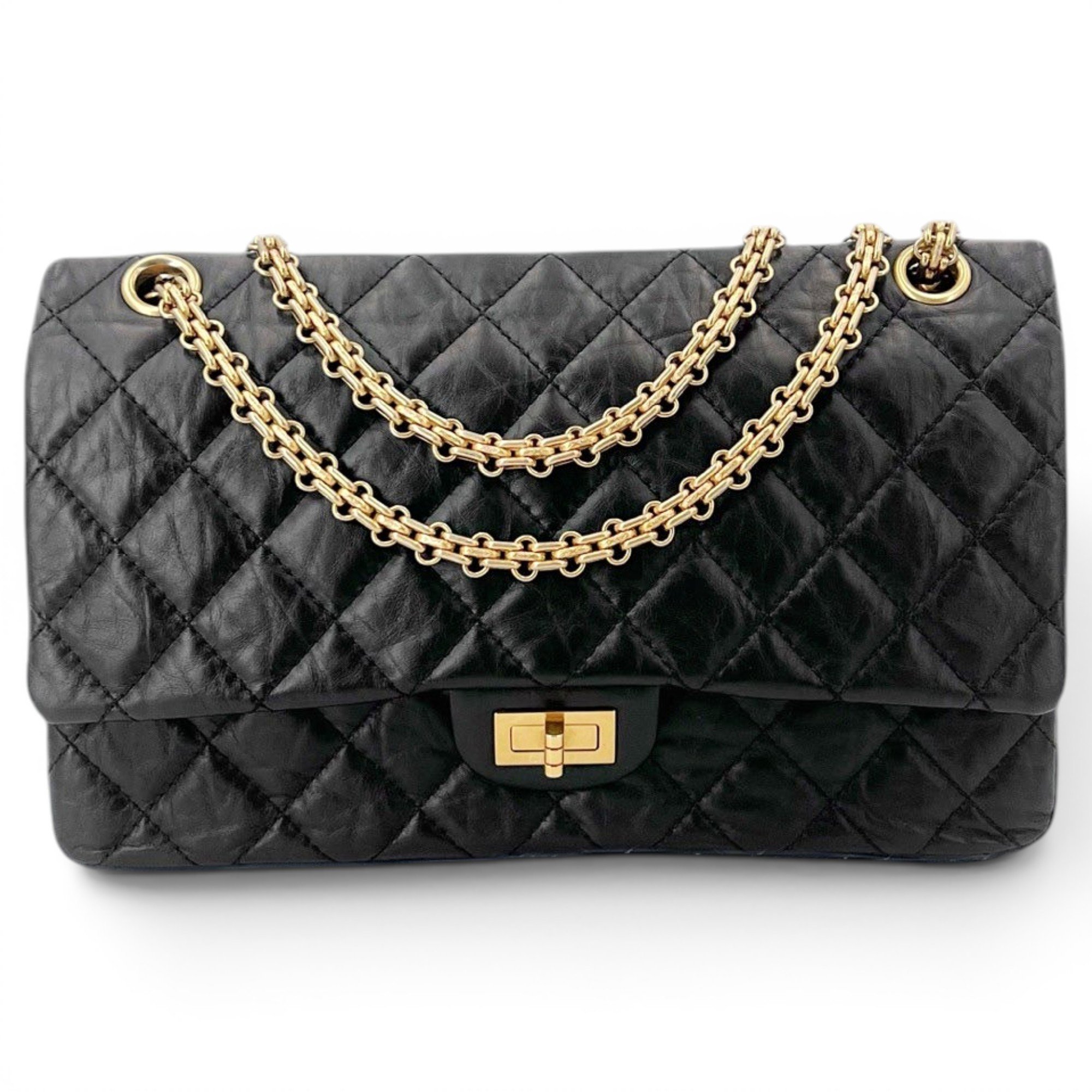 2.55 leather handbag
