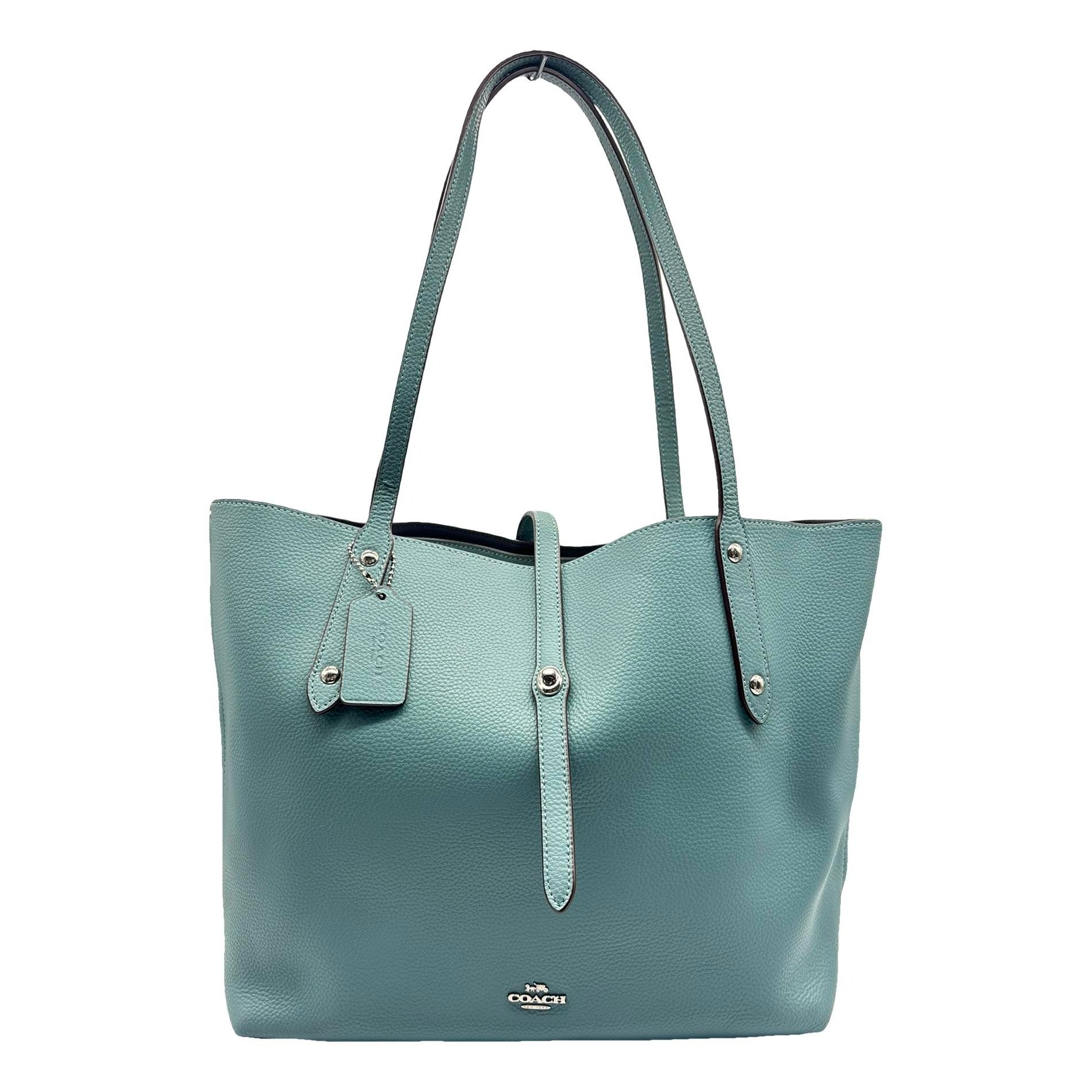 Leather tote