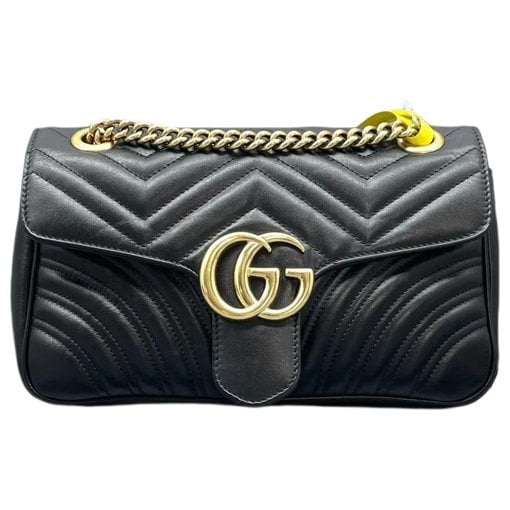 GG Marmont Flap leather handbag