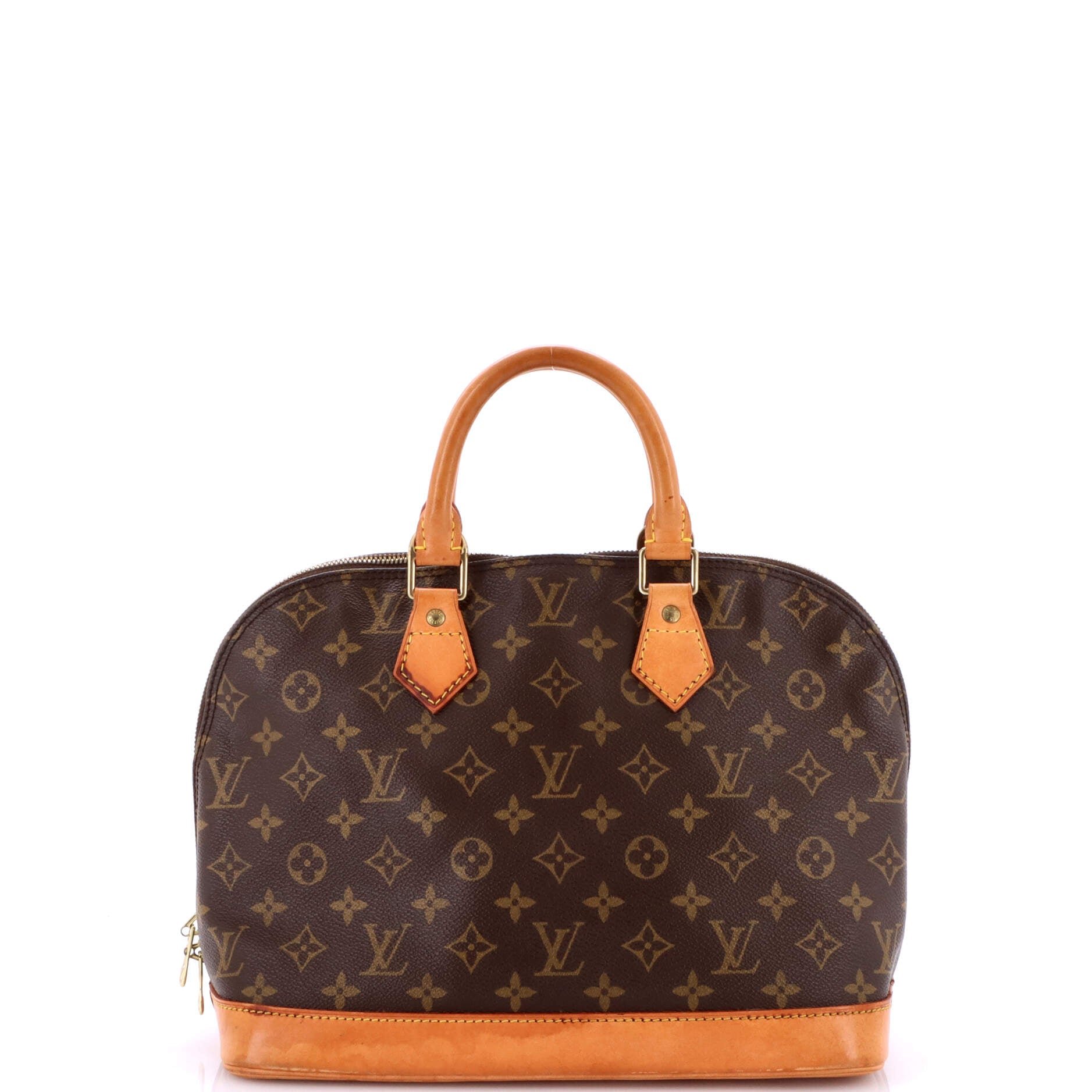 Louis Vuitton Alma Handbag Monogram Canvas PM