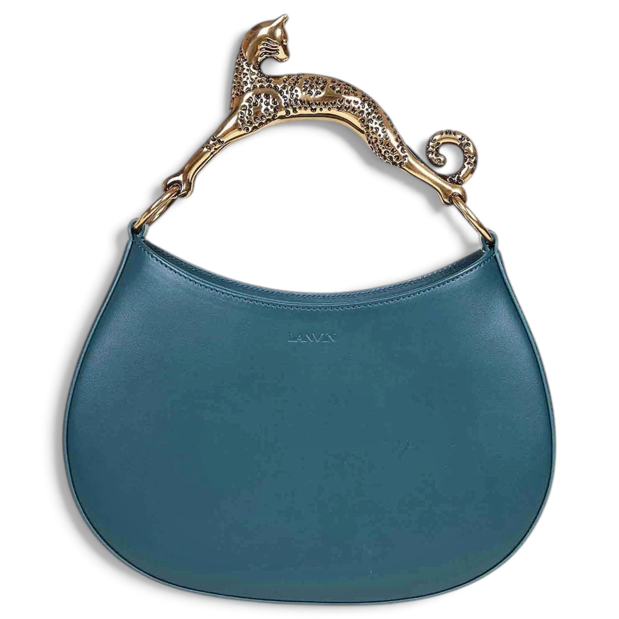 Pencil Chat leather handbag