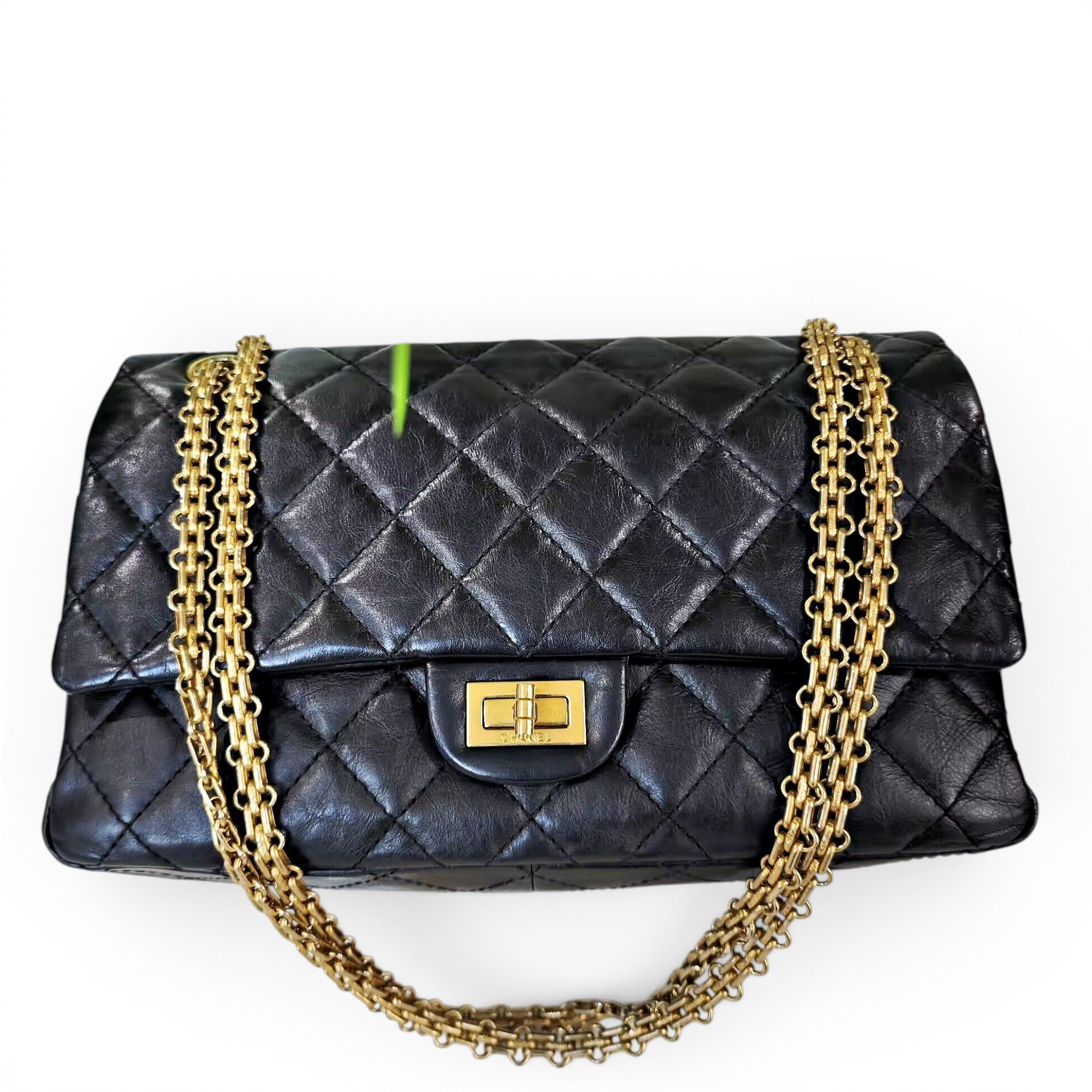 2.55 leather handbag