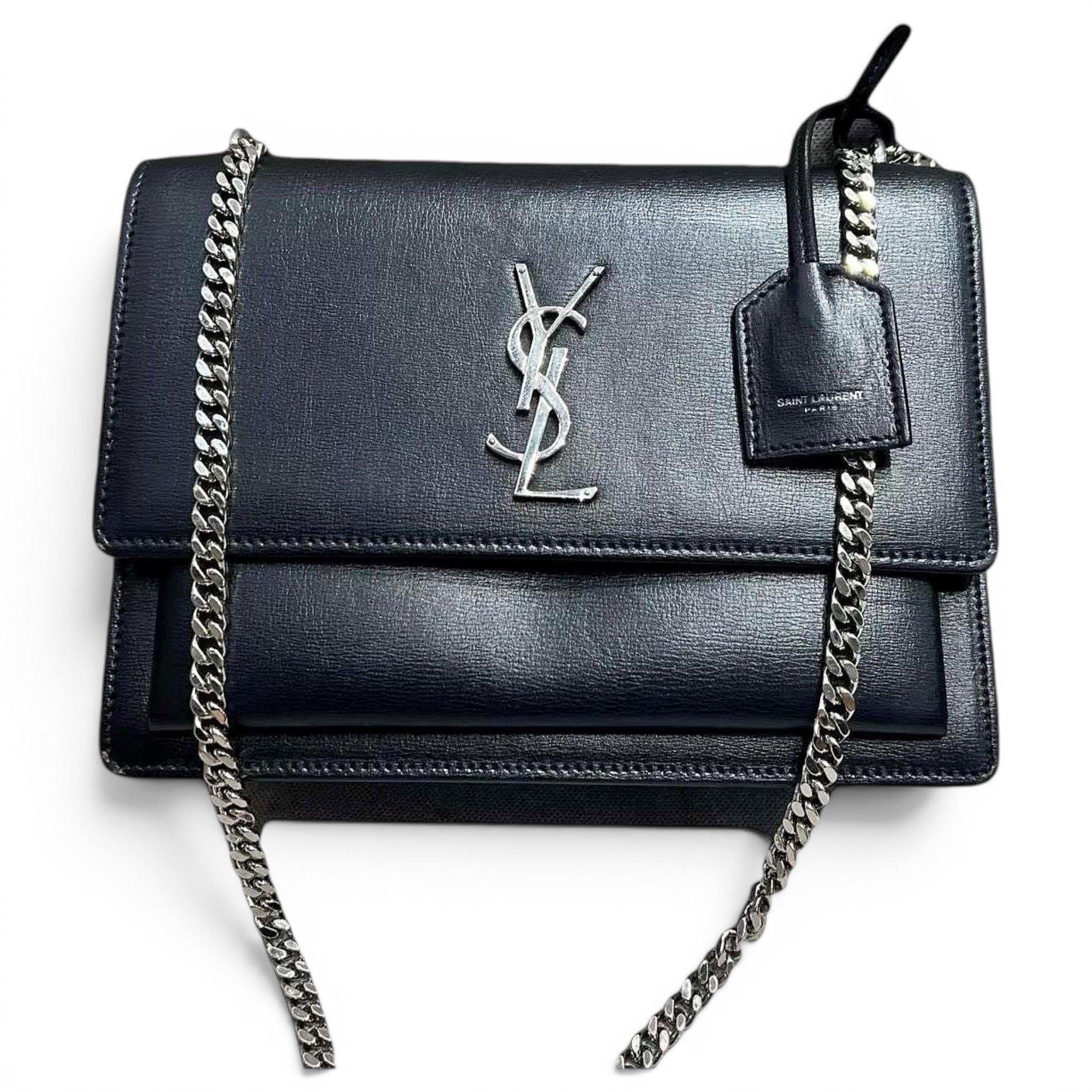 Sunset leather handbag