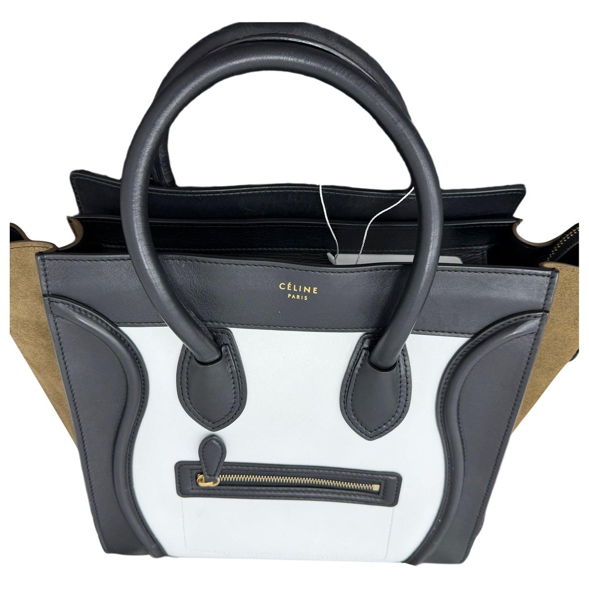 Luggage leather handbag