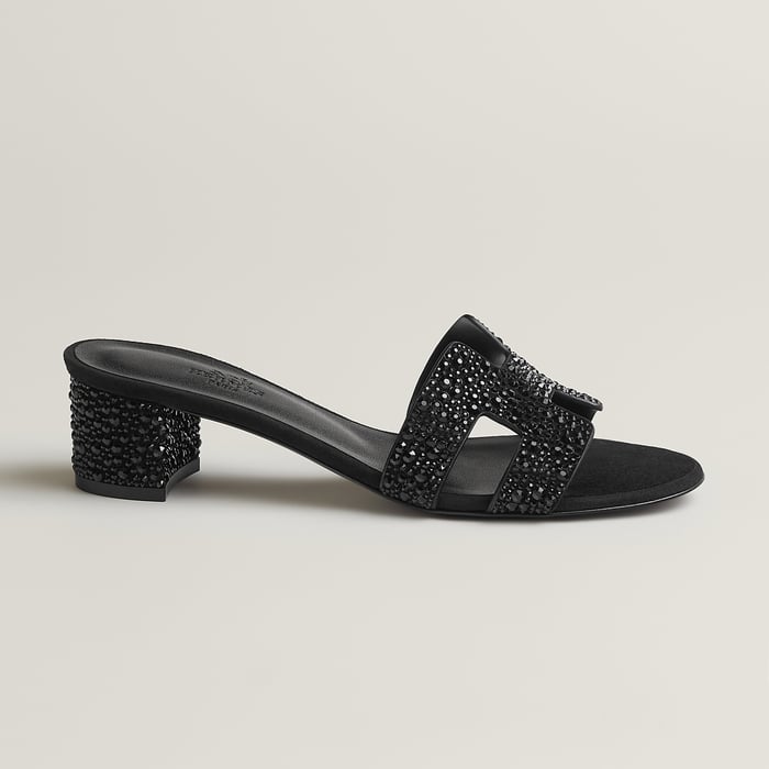 Noir Oasis Sandal