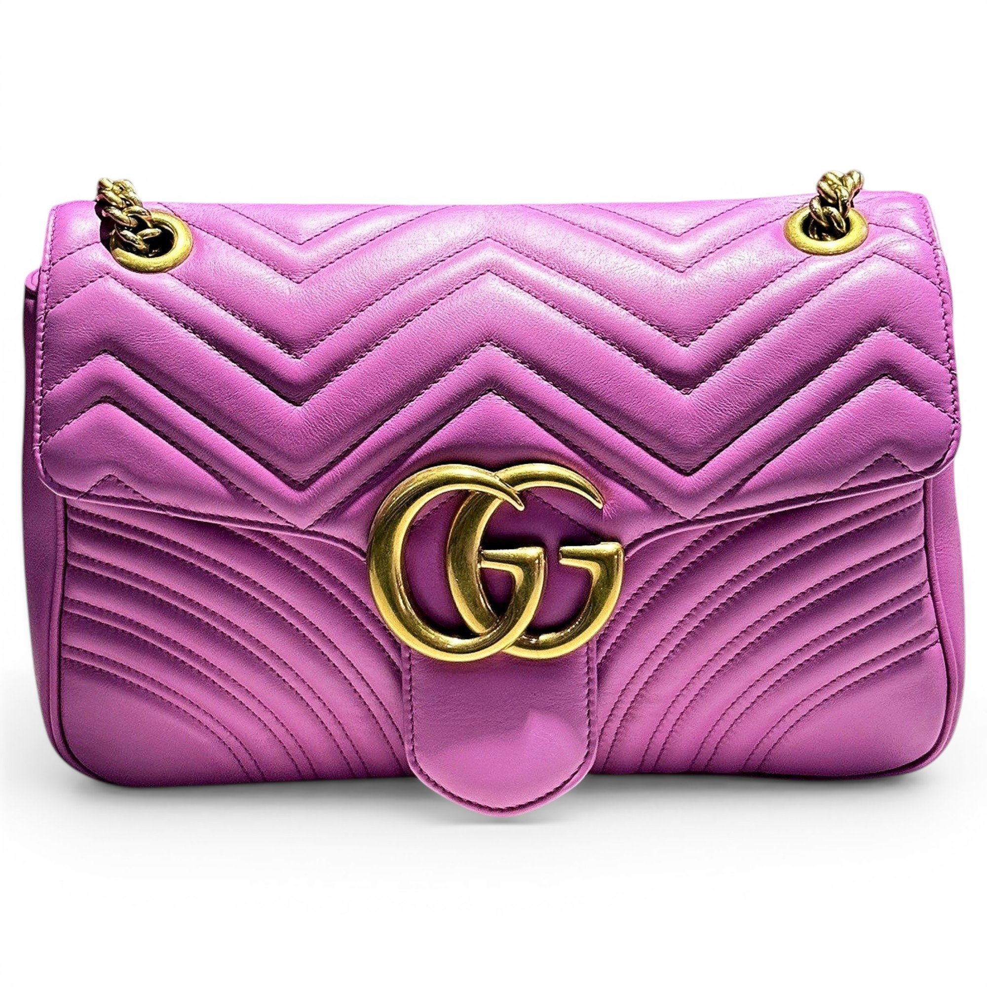 GG Marmont Flap leather handbag