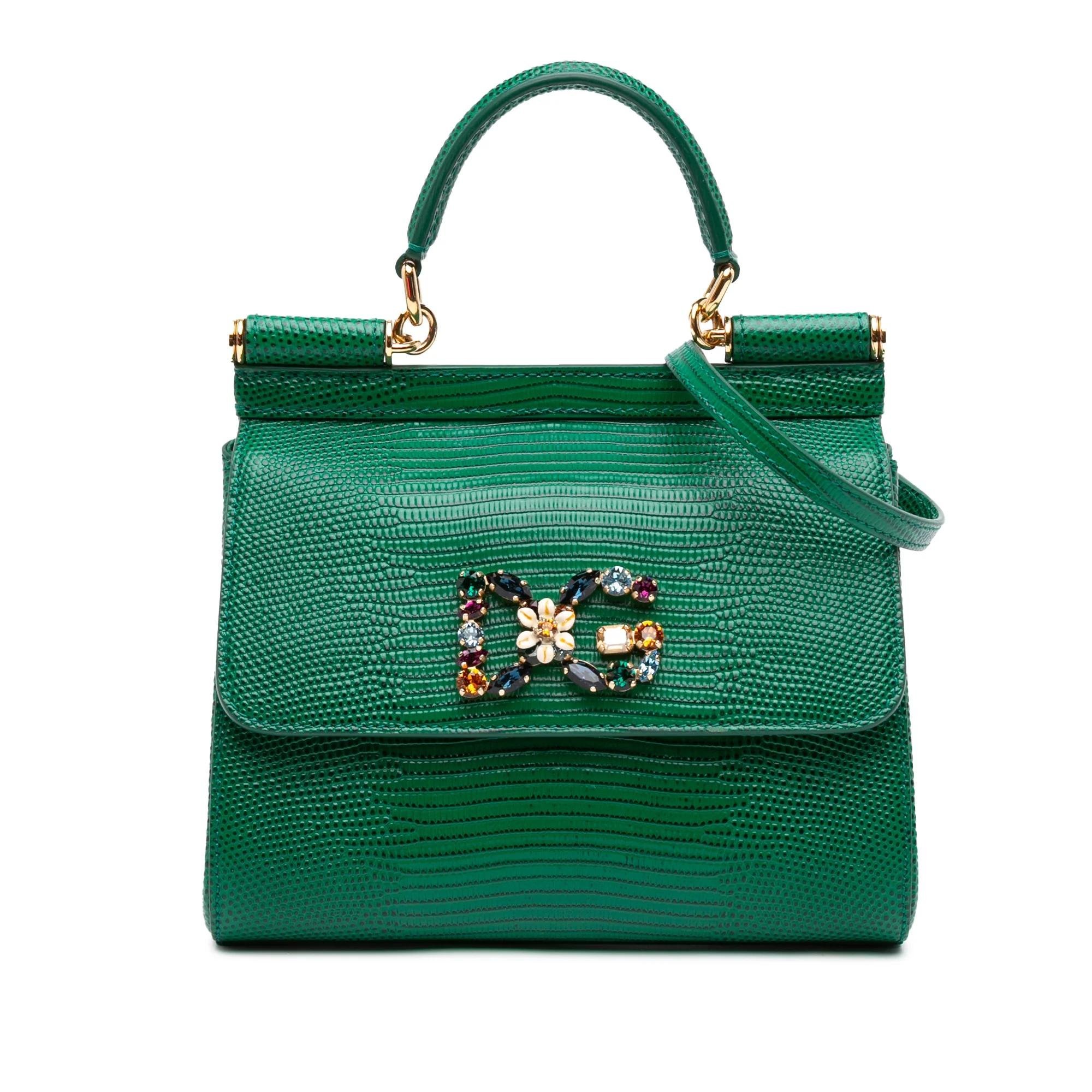 Dolce & Gabbana Sicily pony-style calfskin handbag