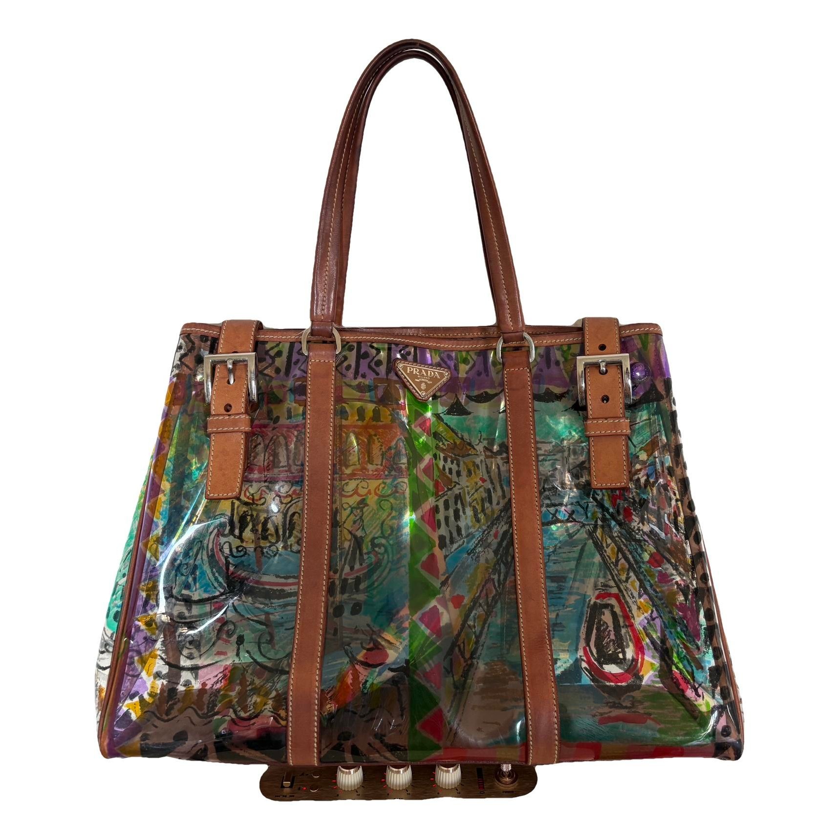 Vinyl tote