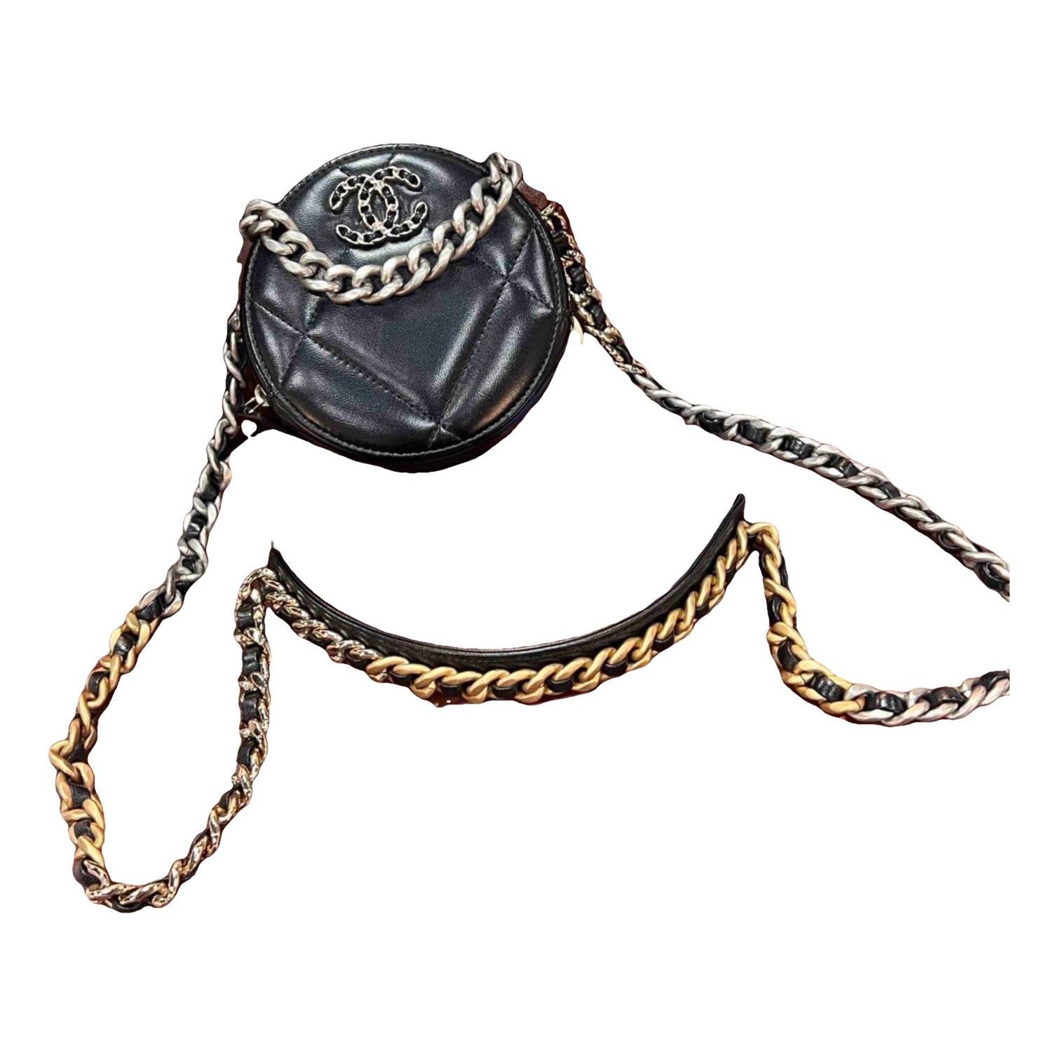 Chanel 19 leather handbag