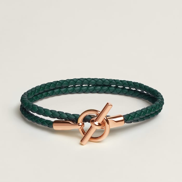 Vert Cyprès Glenan Double Tour Bracelet