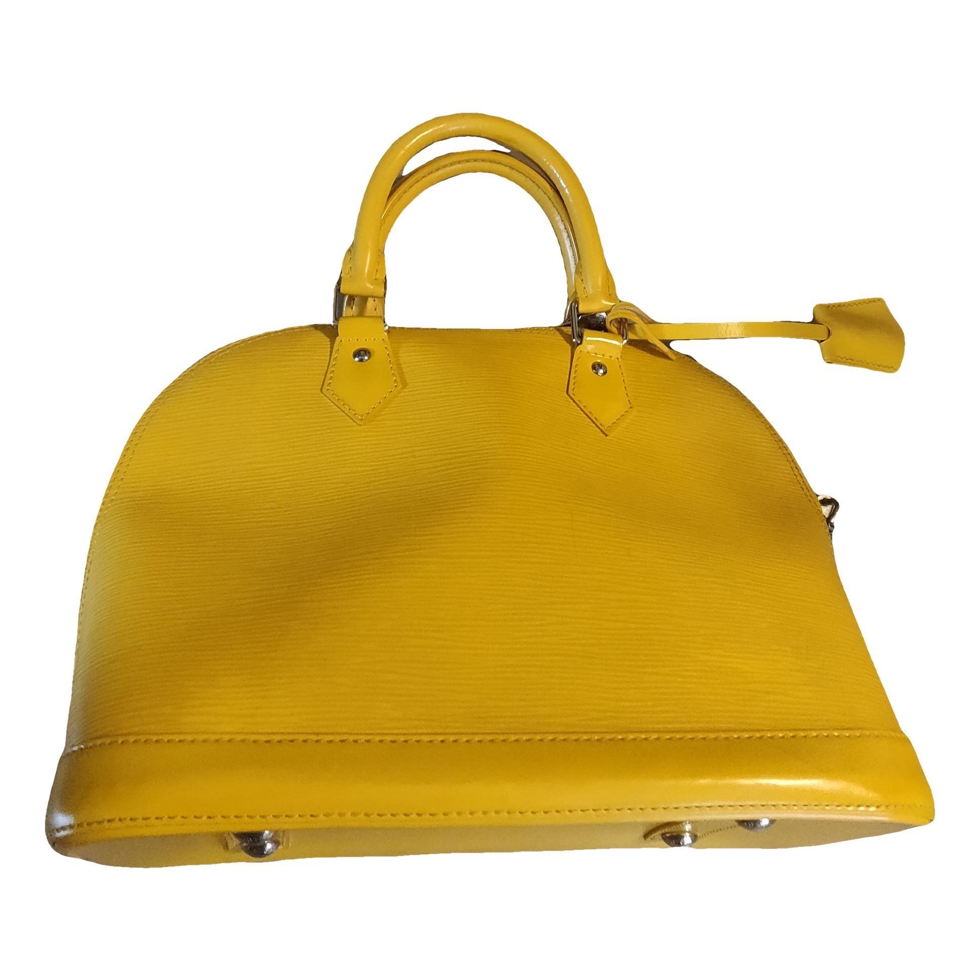 Alma leather handbag