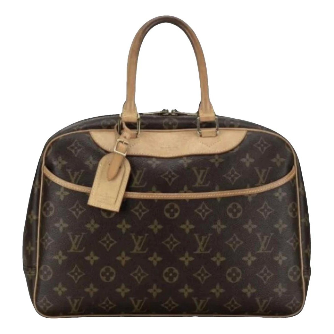 Deauville leather handbag