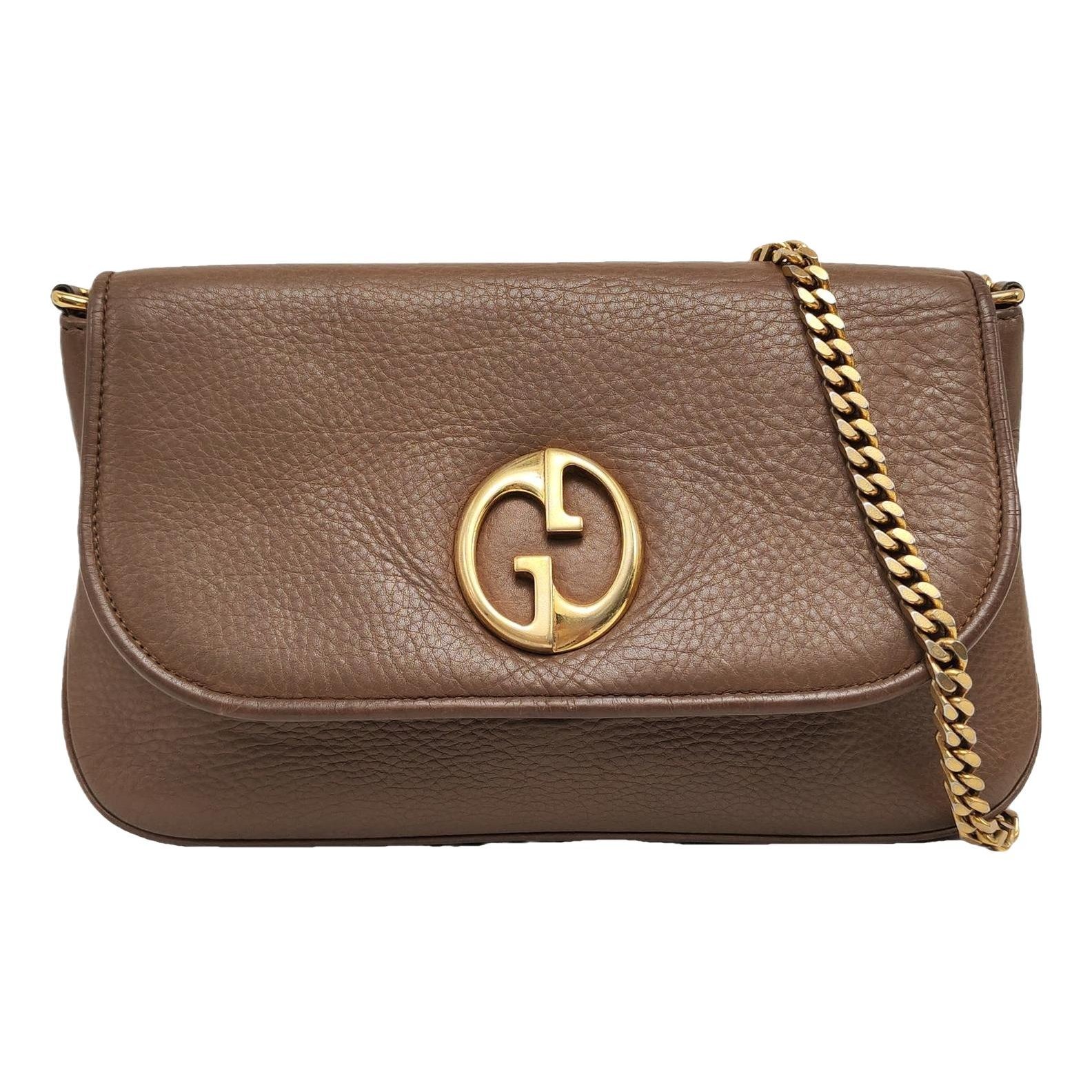 Leather crossbody bag