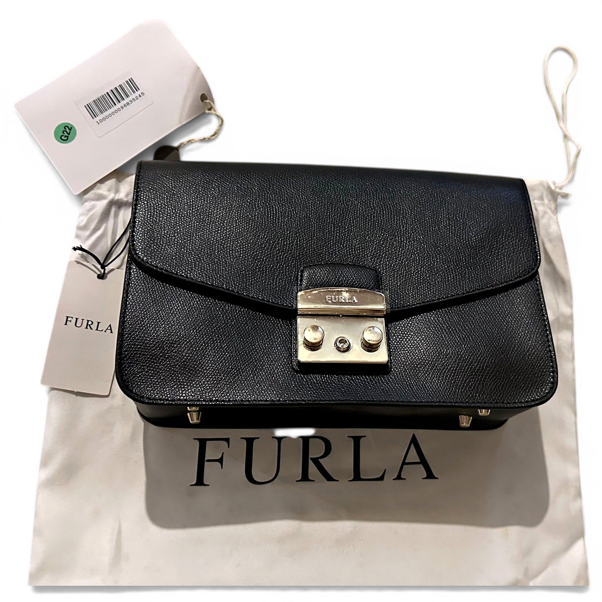 Metropolis leather crossbody bag