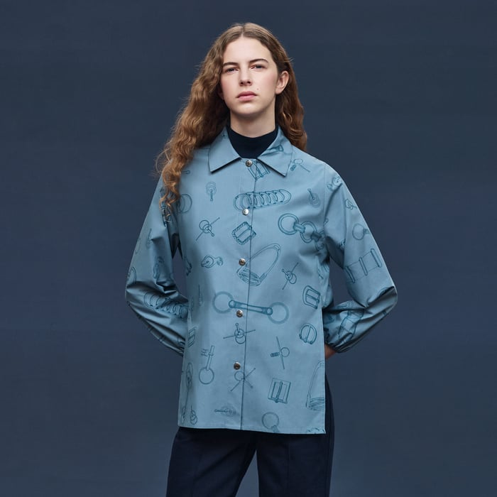 Bleu Adriatique "Cahier Du Colporteur" Shirt