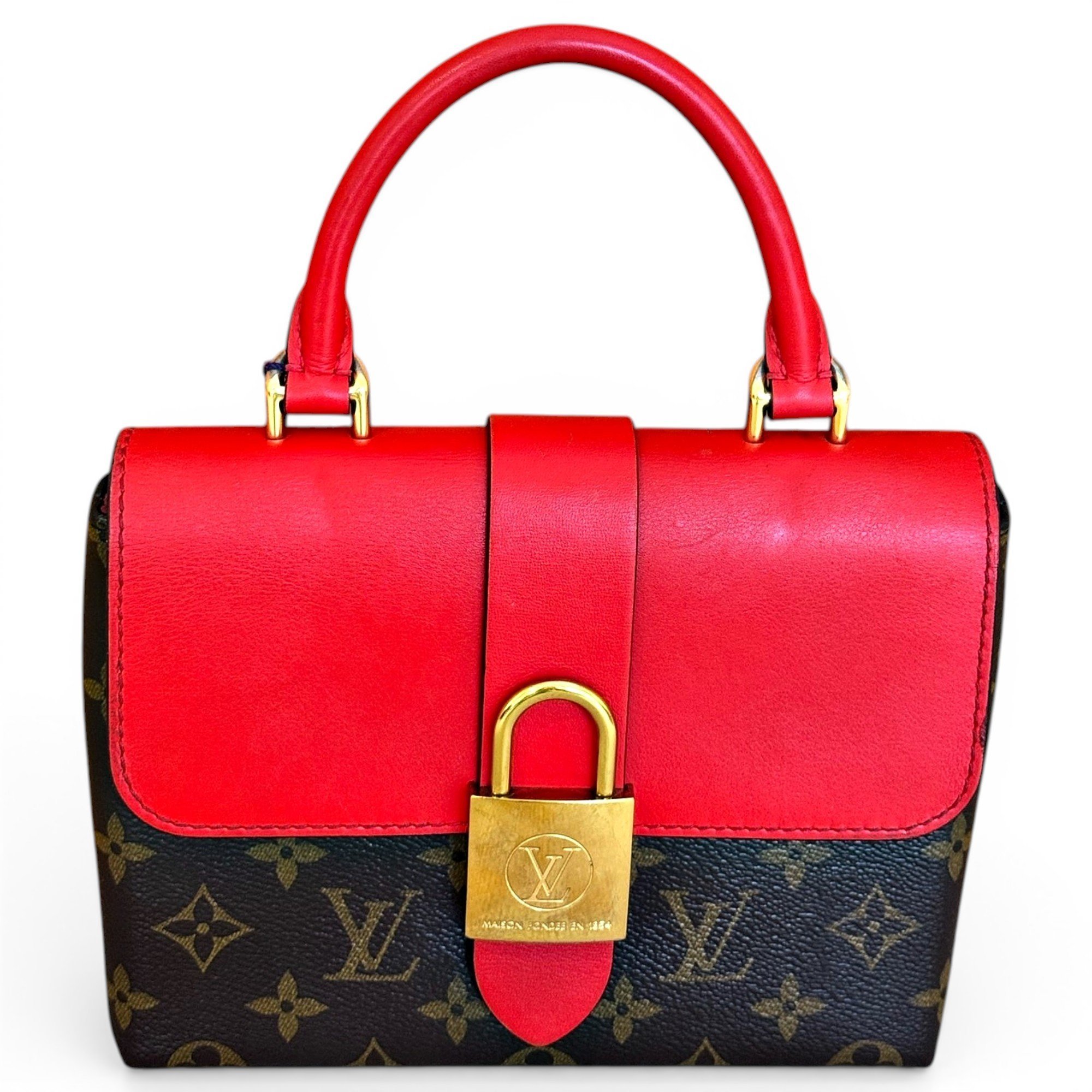 Locky BB leather handbag