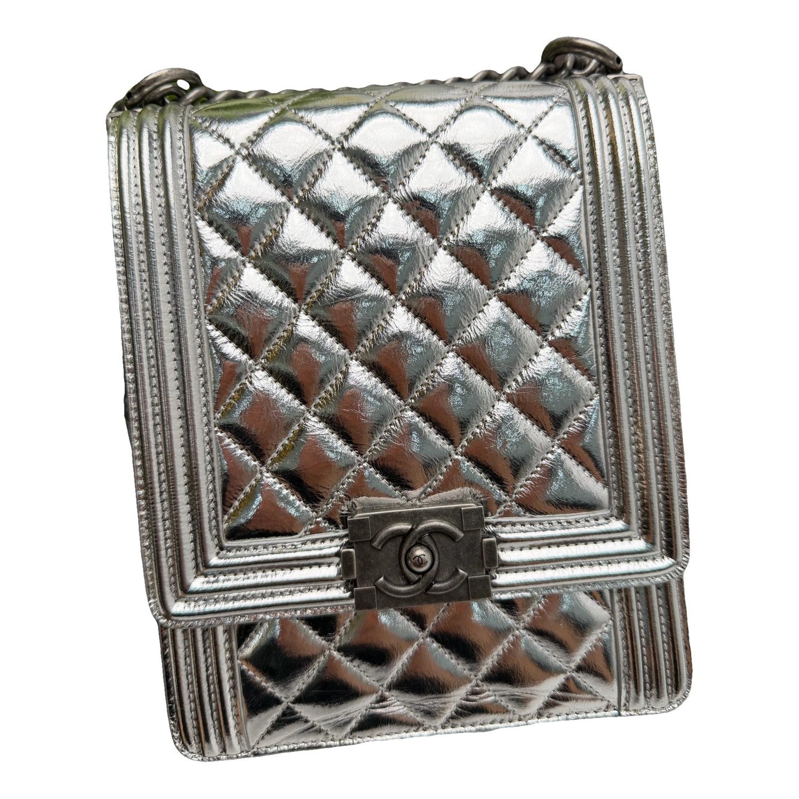 North South Boy leather crossbody bag
