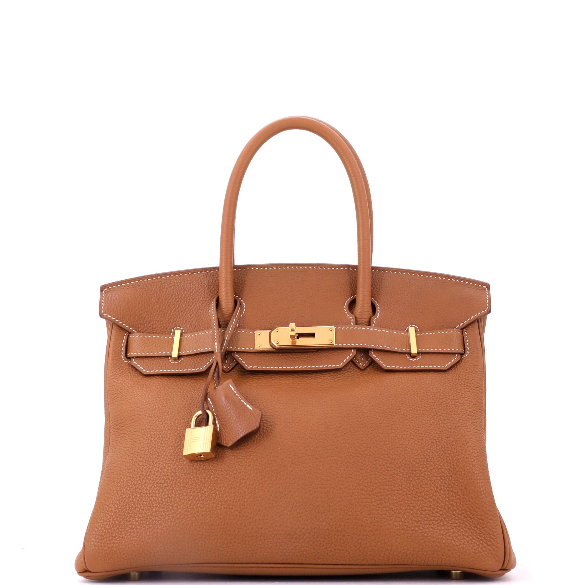 Birkin Handbag Gold Togo with Gold Hardware 30
