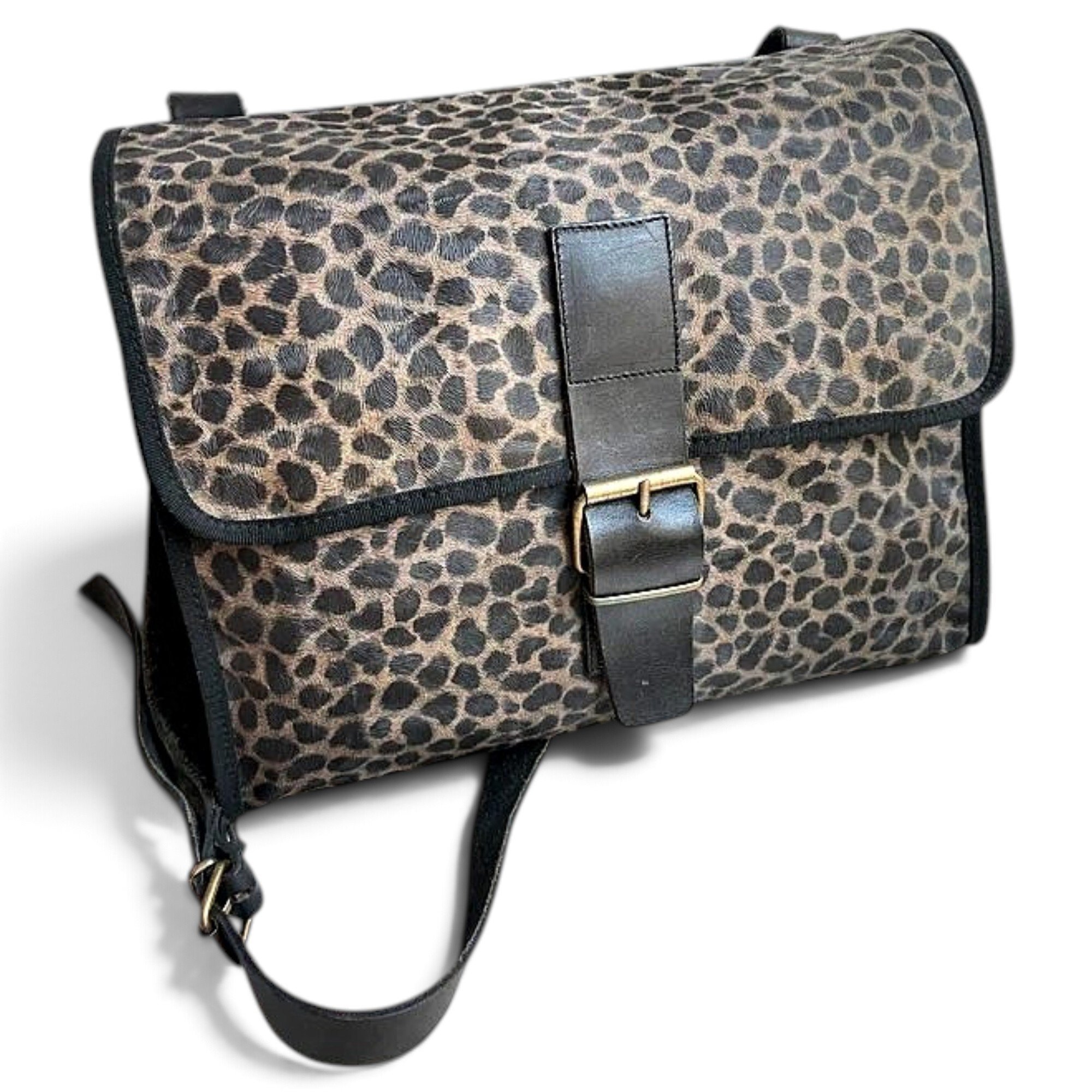 Vegan leather crossbody bag