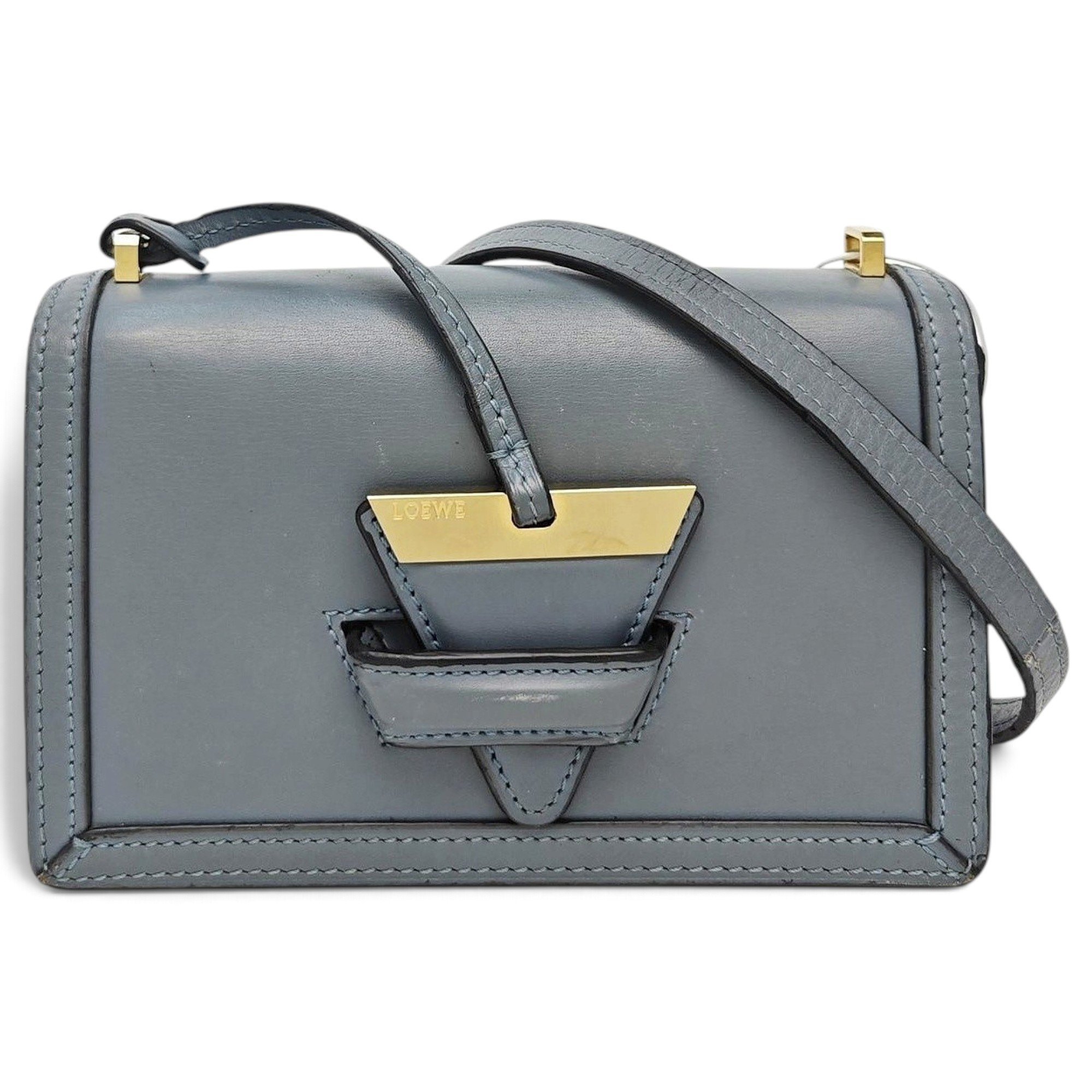 Barcelona leather handbag