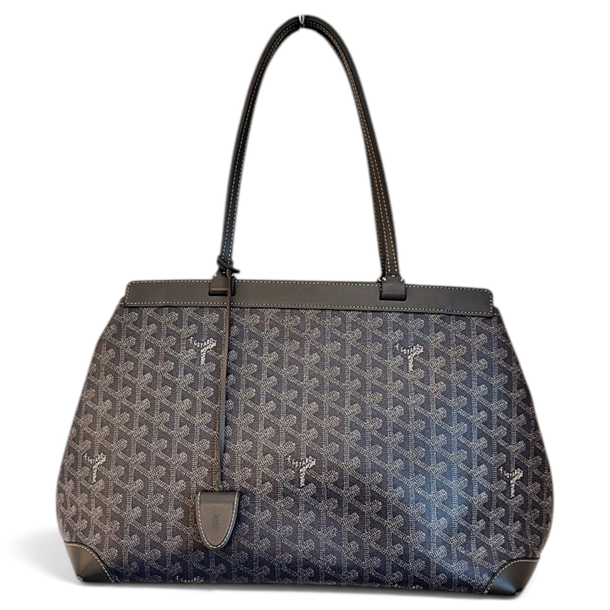Goyard Bellechasse leather tote
