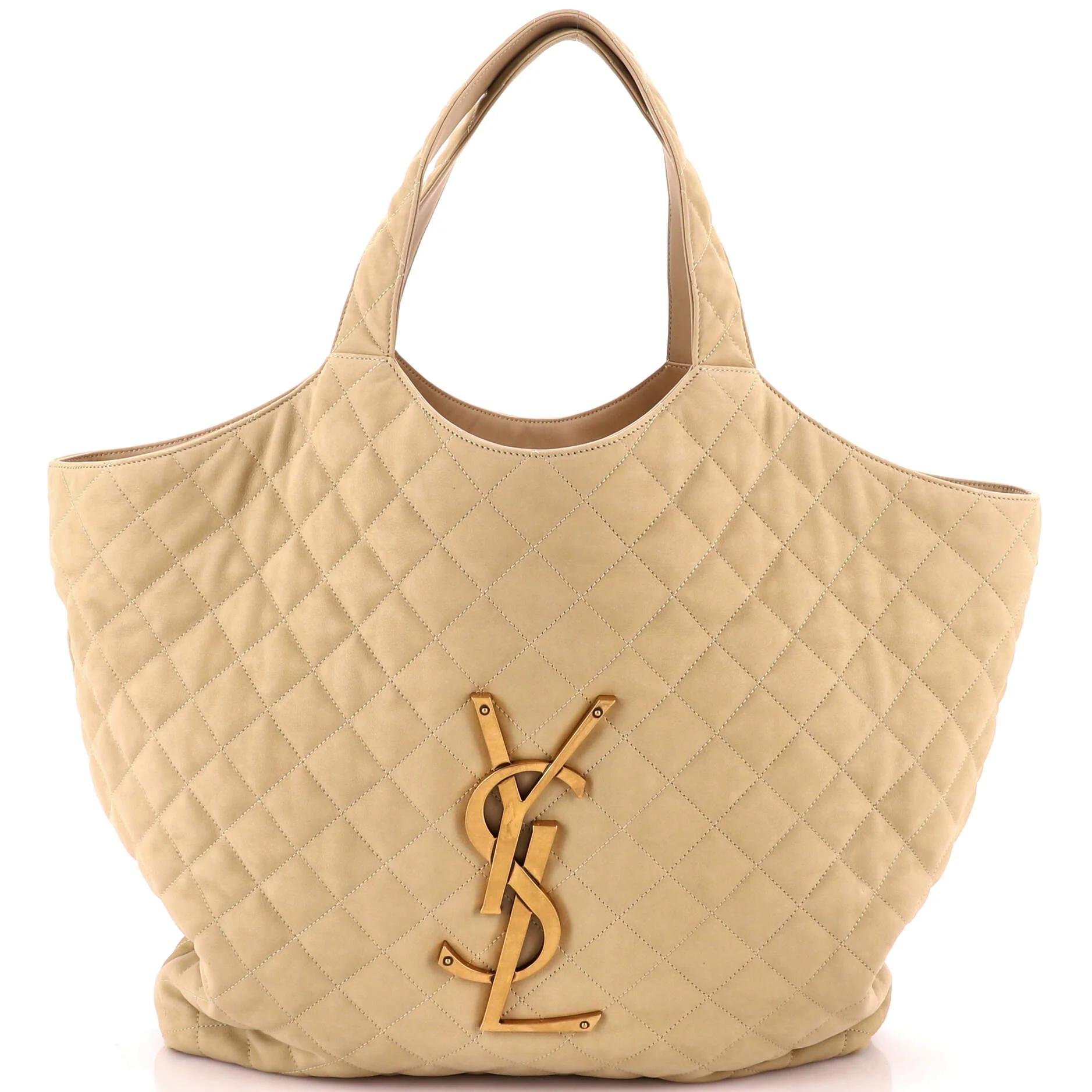 Leather tote